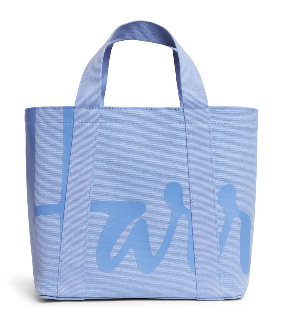 Small Cotton Logo Tote Bag