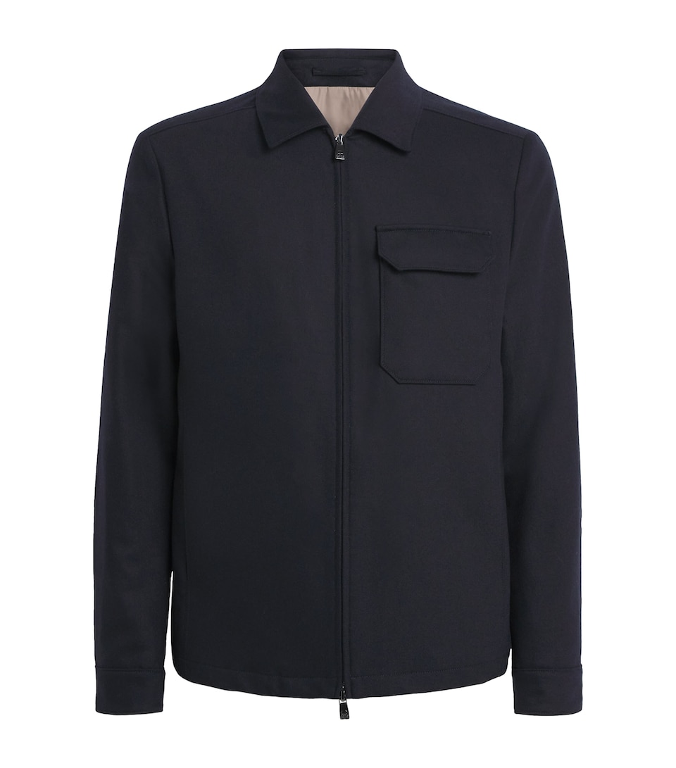 Wool-Cashmere Hybrid Jacket