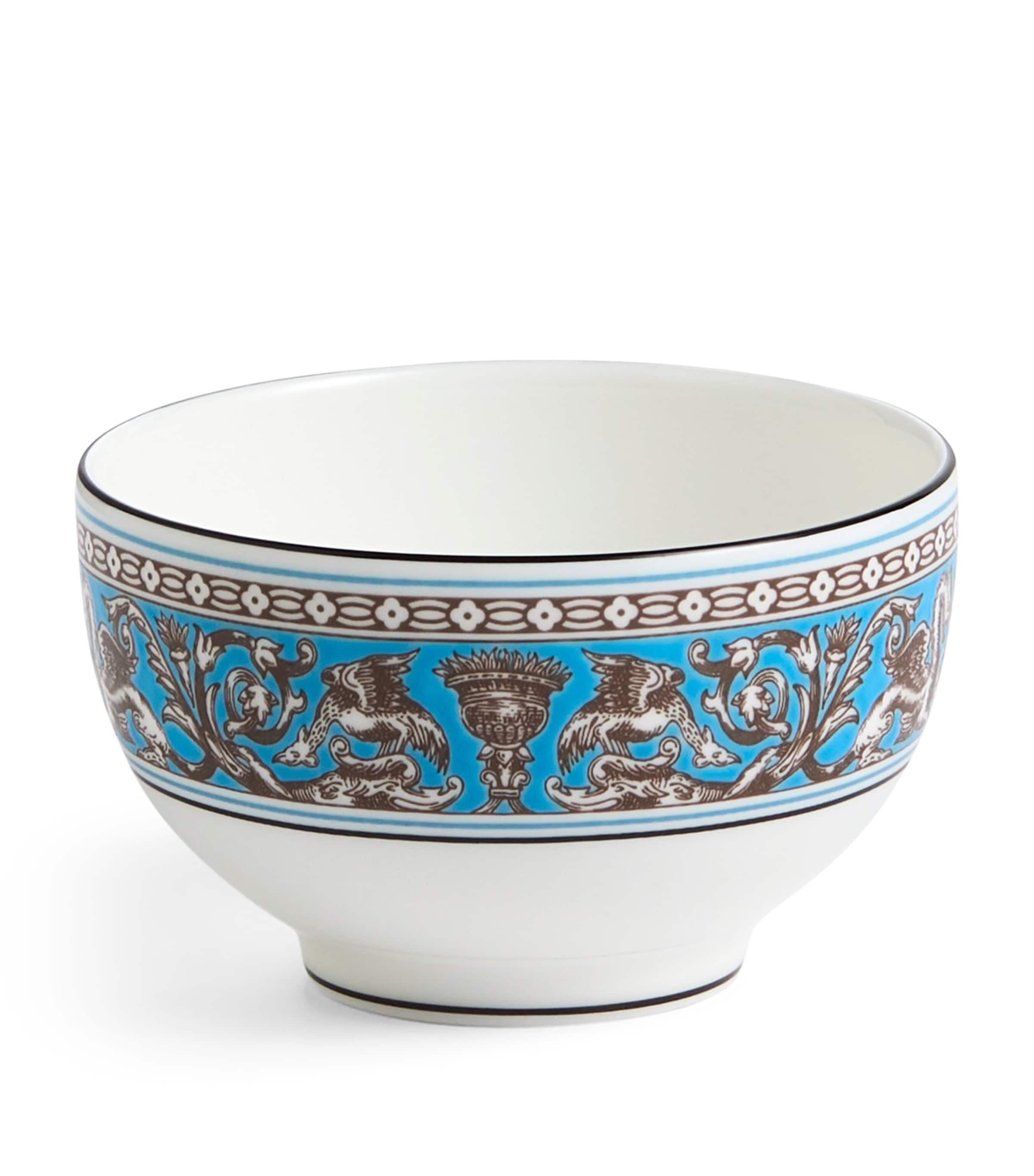 Florentine Turquoise Tea Bowl (8cm)