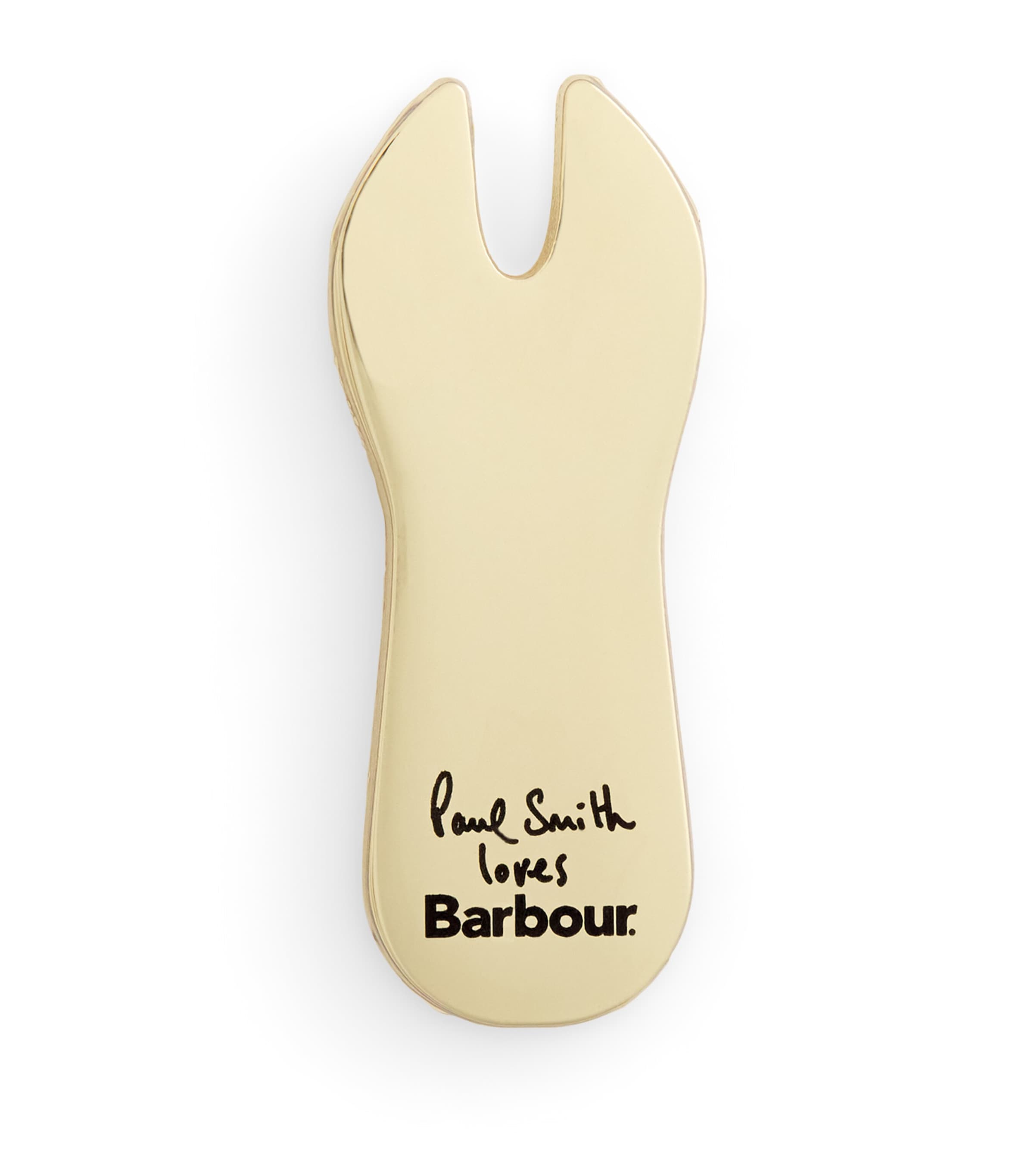 x Paul Smith Chip Fork Brooch