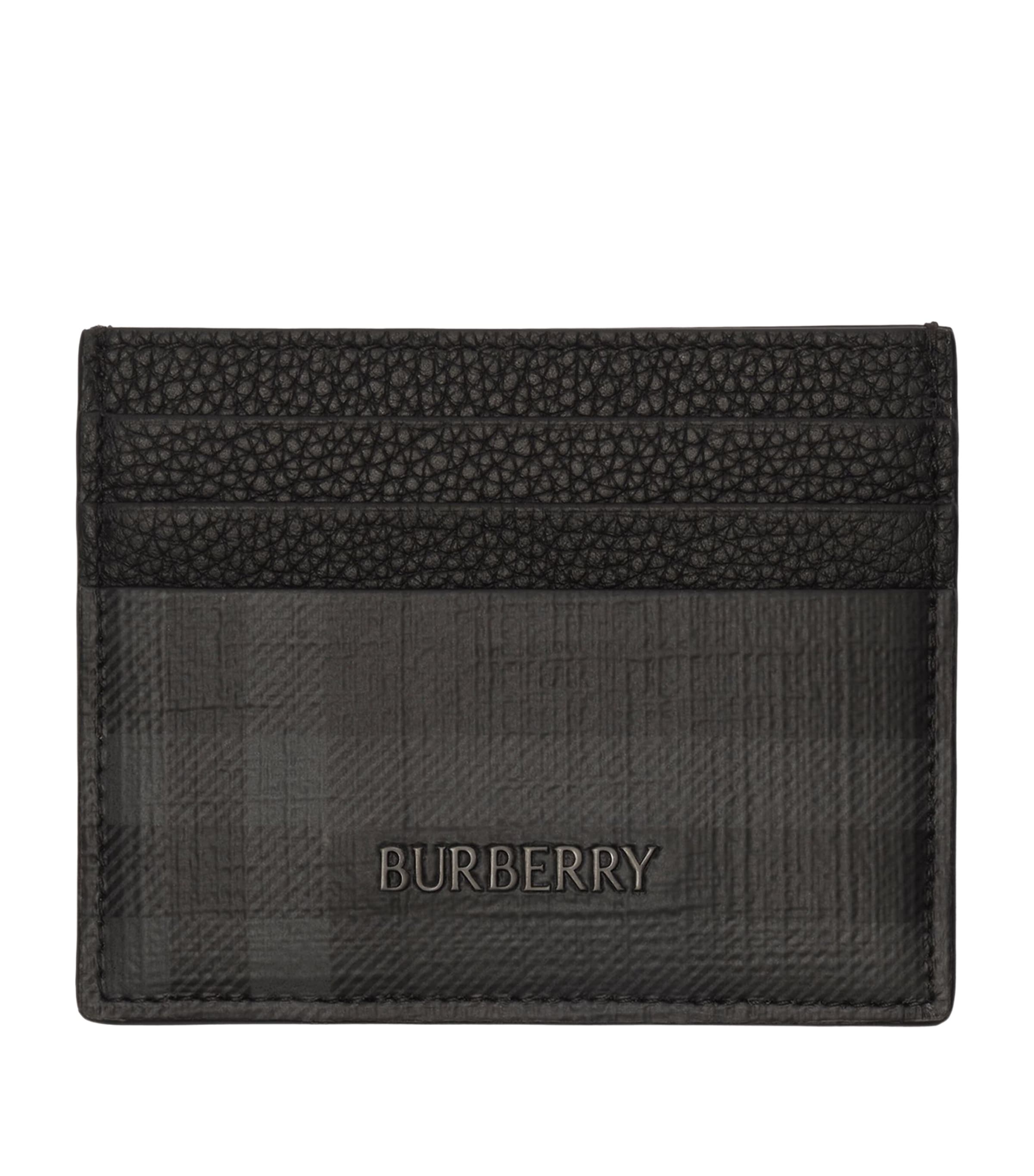 Burberry City Check Card Holder Iron