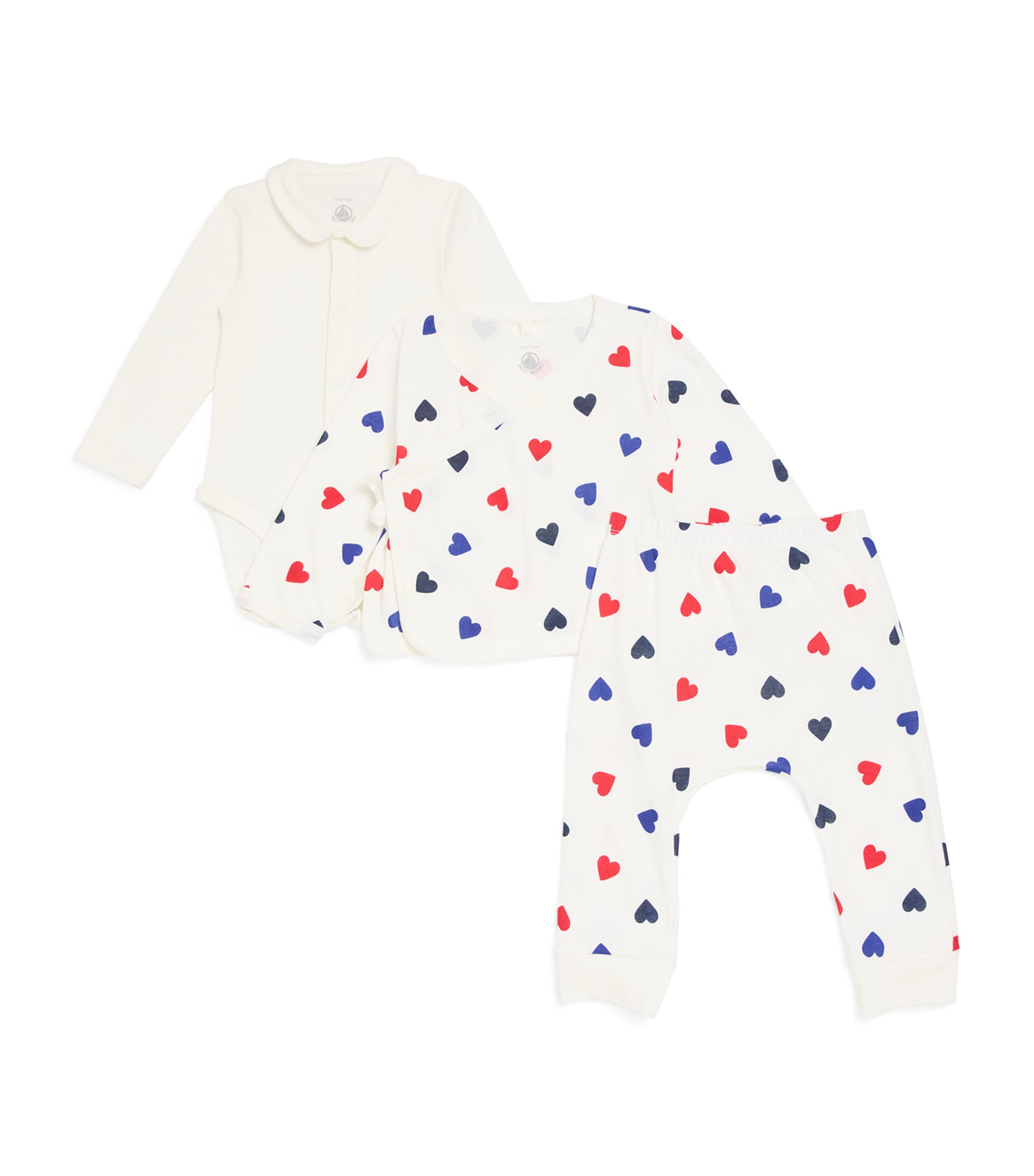 Cotton Bodysuit, Top and Bottoms Set (1-18 Months)