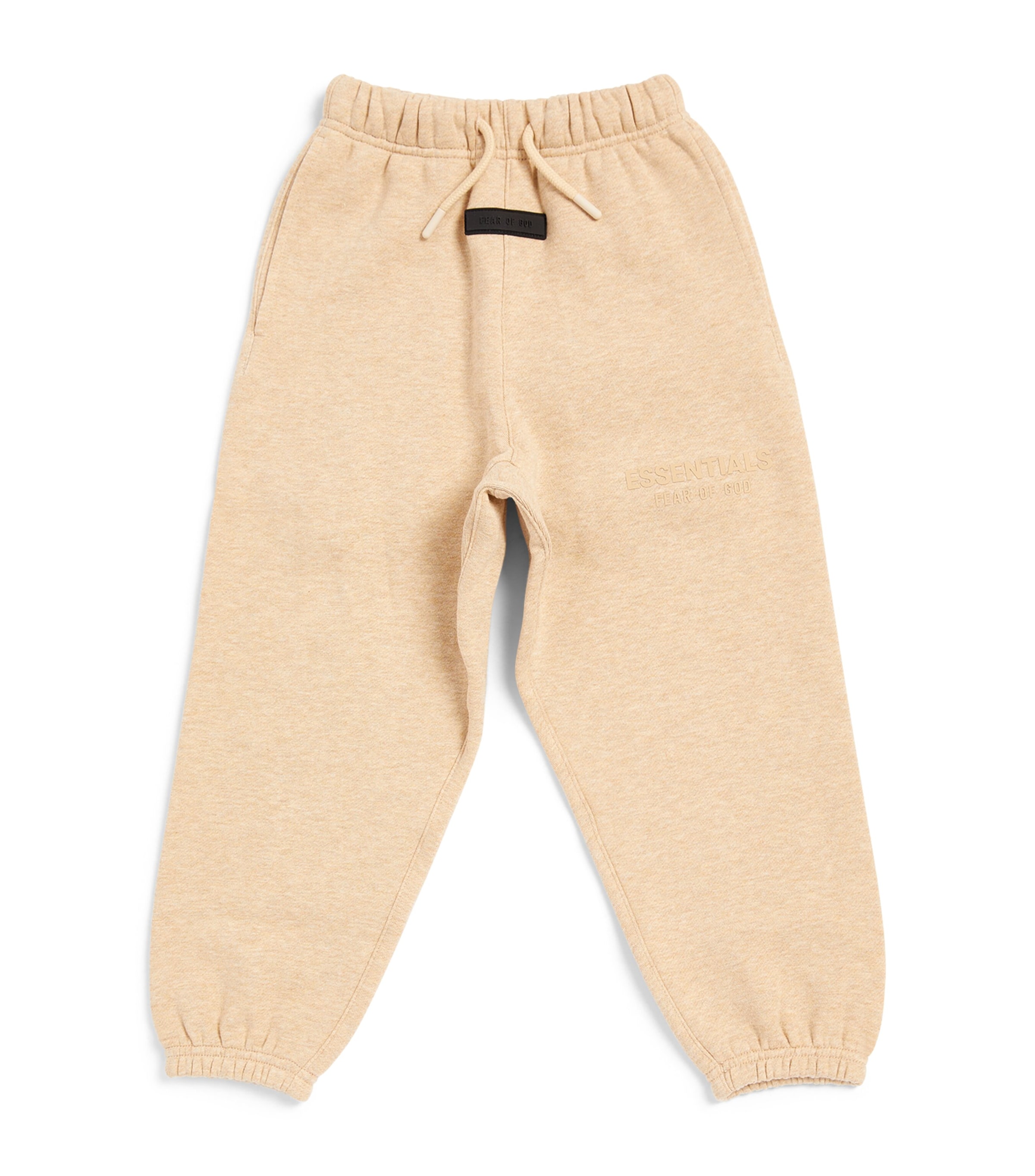 FEAR OF GOD ESSENTIALS KIDS Logo Sweatpants (2-16 Years) Gold Heather