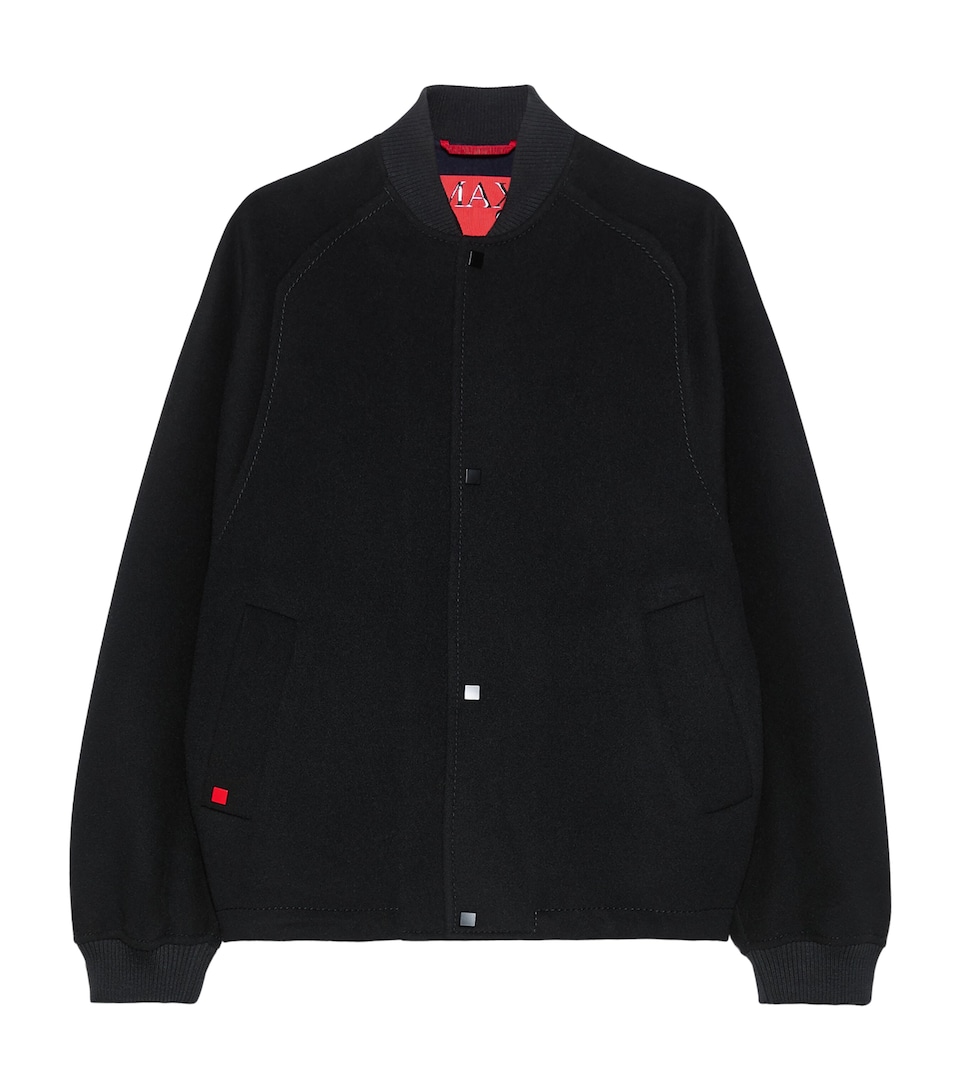 MAX&Co. Womens Virgin Wool Jacket Black