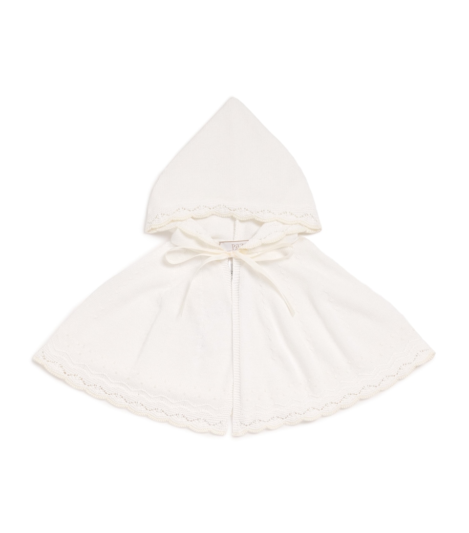 Cotton Knitted Cape (1-24 Months)