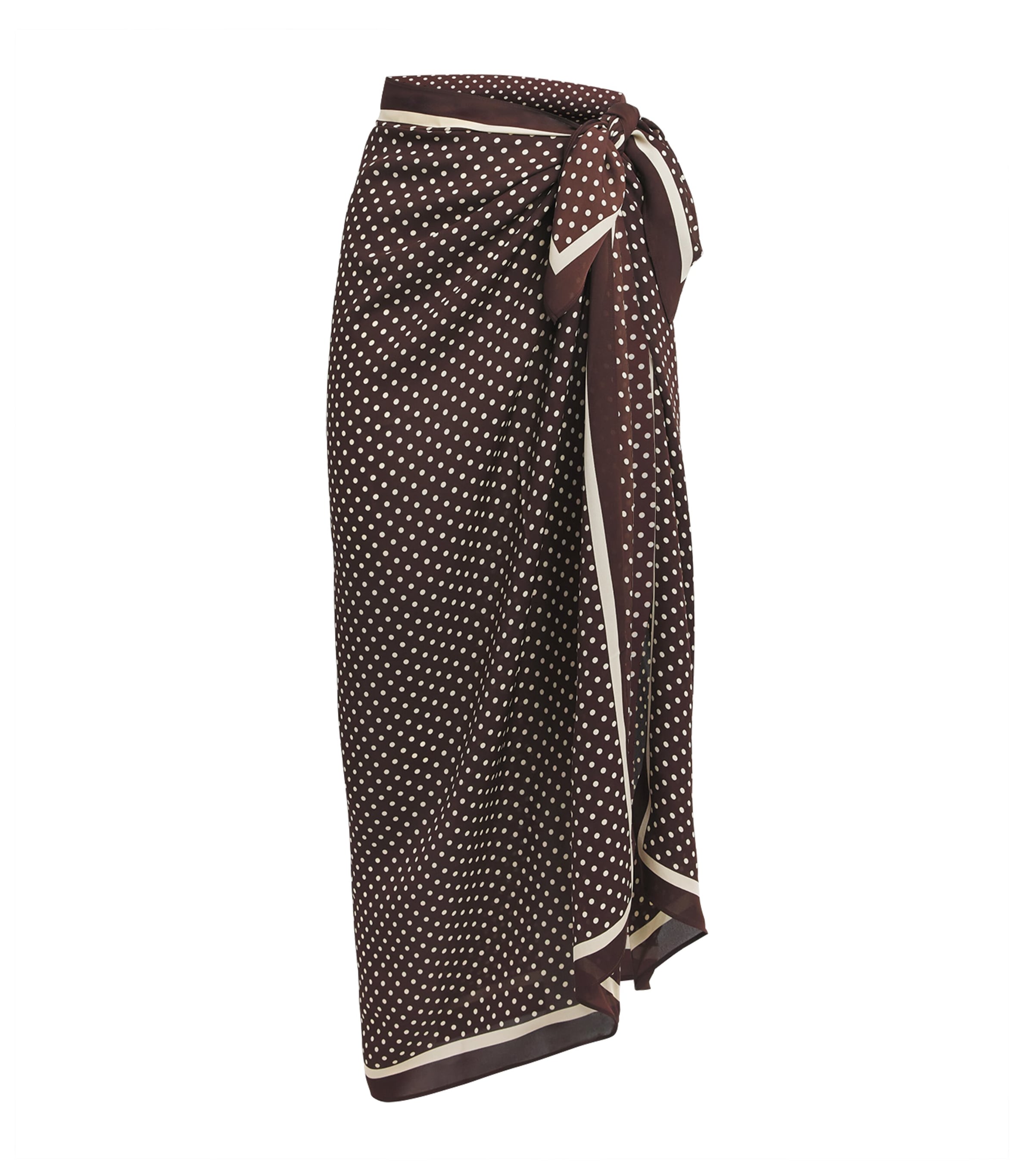 Matteau Womens Silk Polka-Dot Pareo Plka Dot Plk Chc