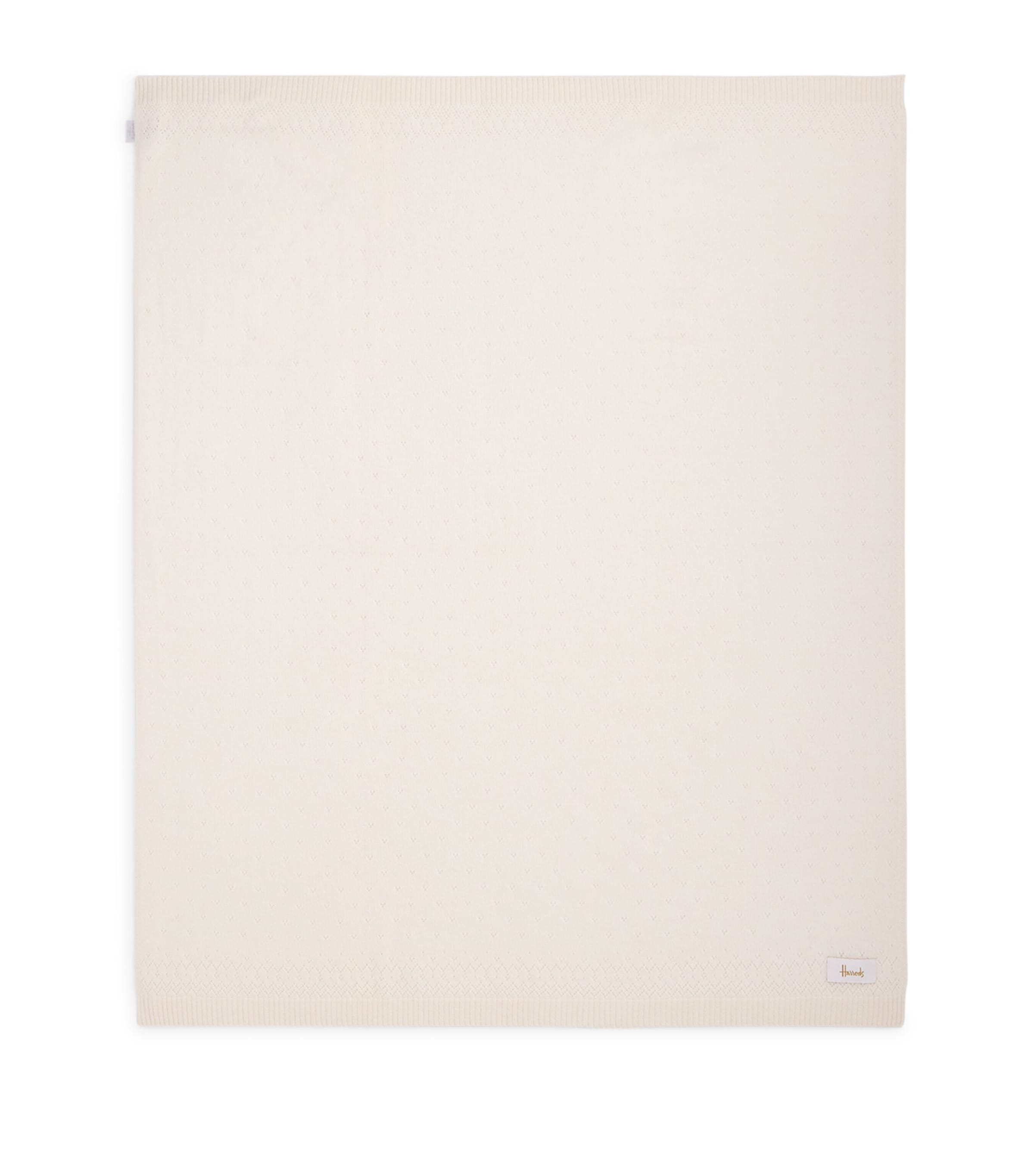 Harrods Cashmere Shawl Ivory