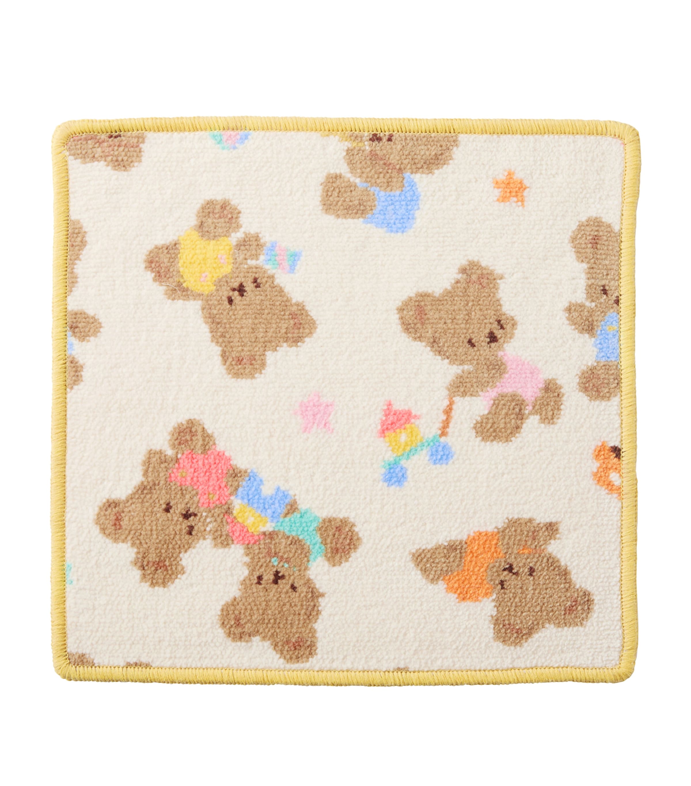 Miki House Cotton Chenille Bear Blanket