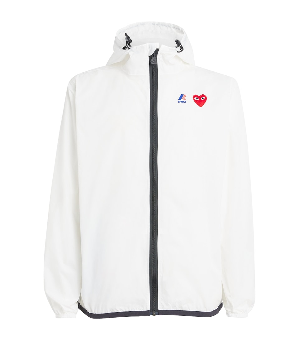 x K-Way Nylon Water-Resistant Jacket