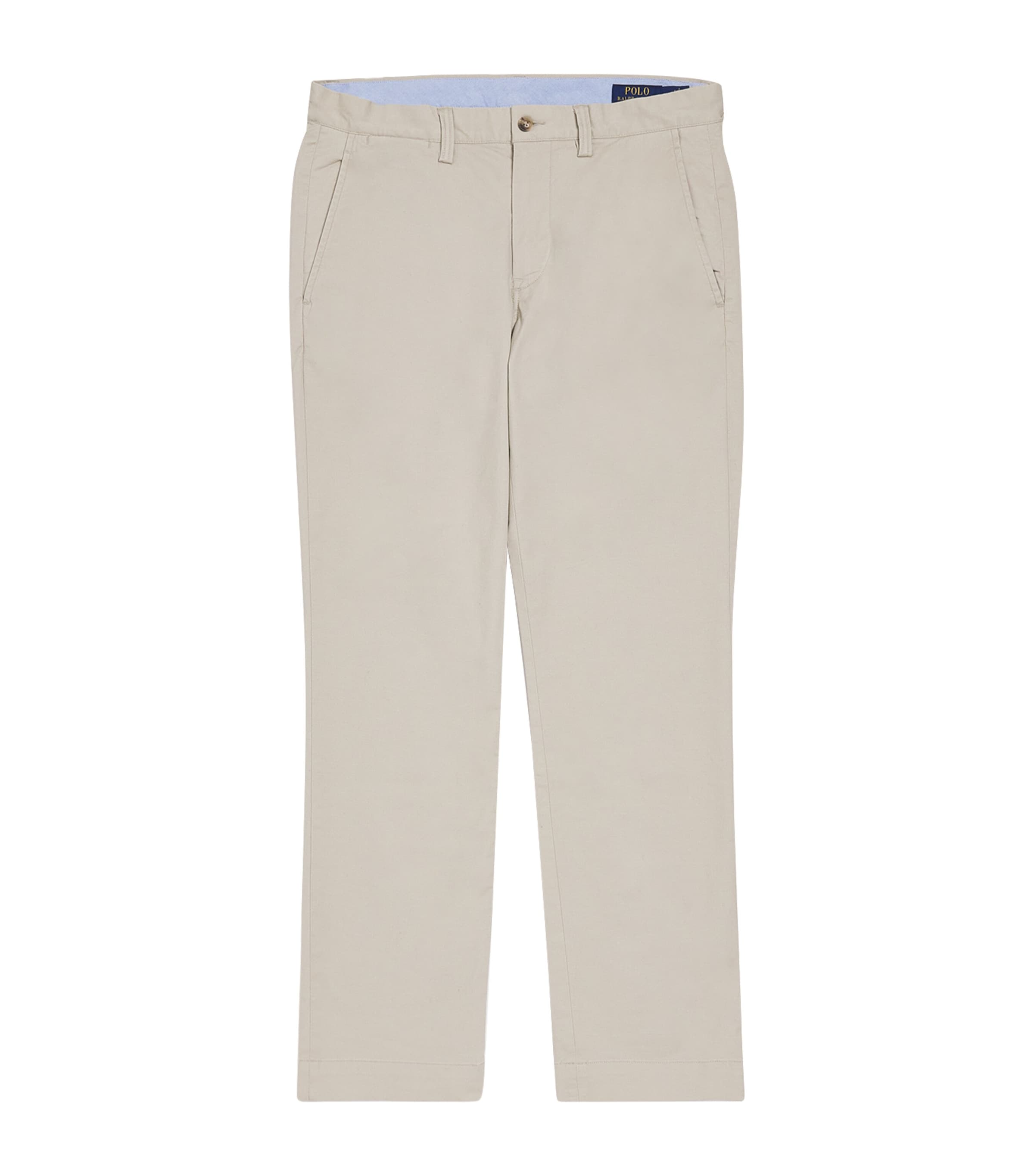 Polo Ralph Lauren Mens Stretch-Cotton Bedford Straight Chinos Classic Stone