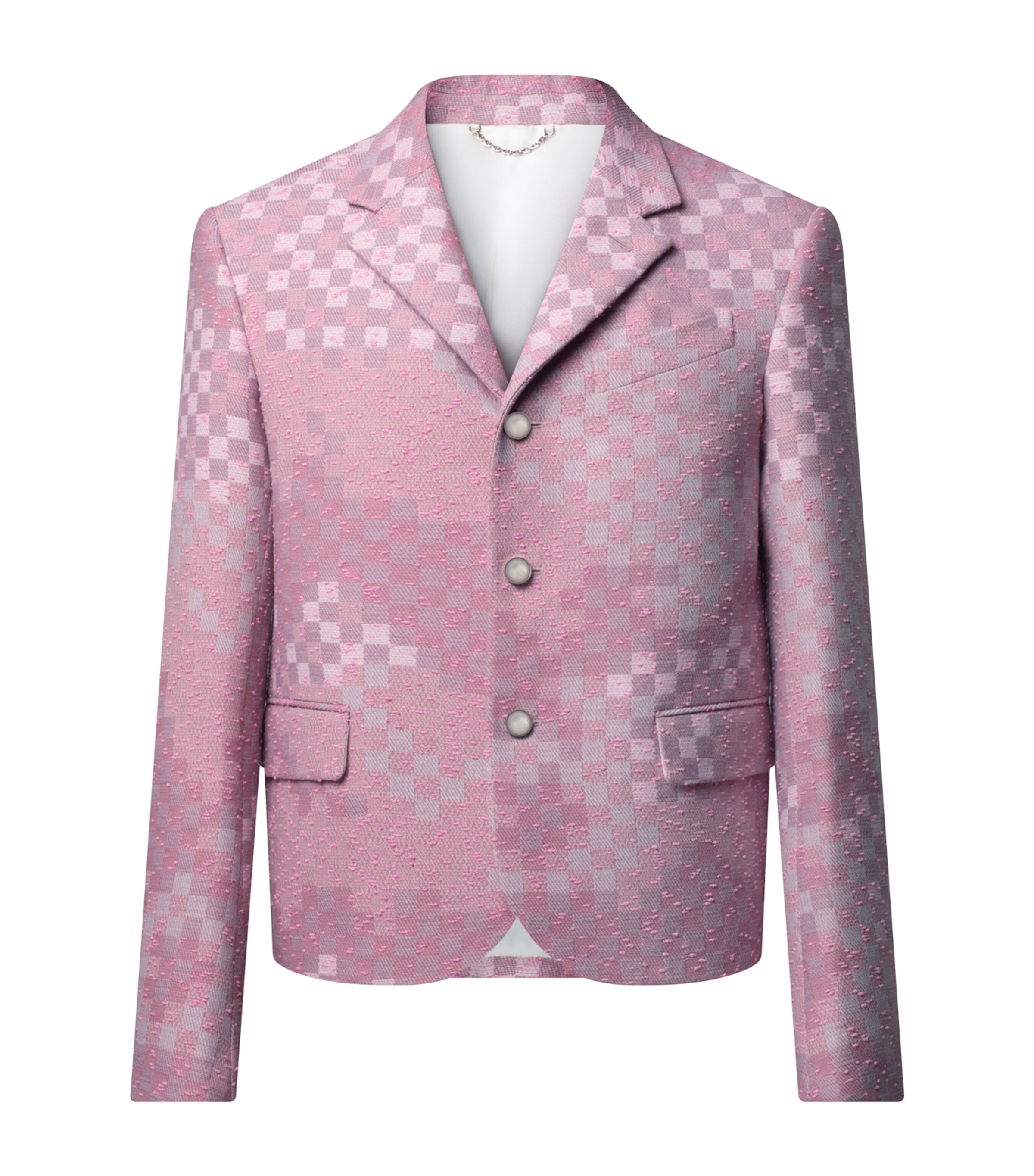 Wool-Blend Tweed Damoflage Sakura Jacket