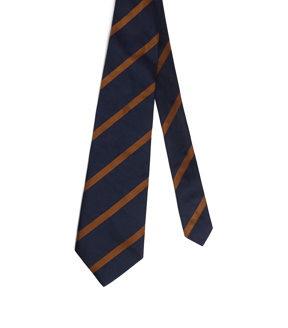 Dunhill Silk Printed Tie