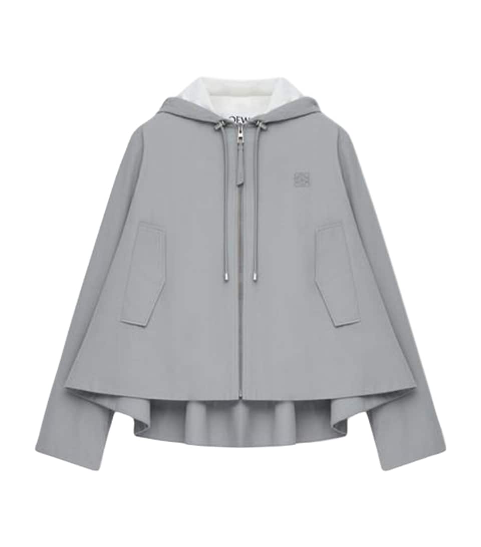 Trapeze Hooded Jacket