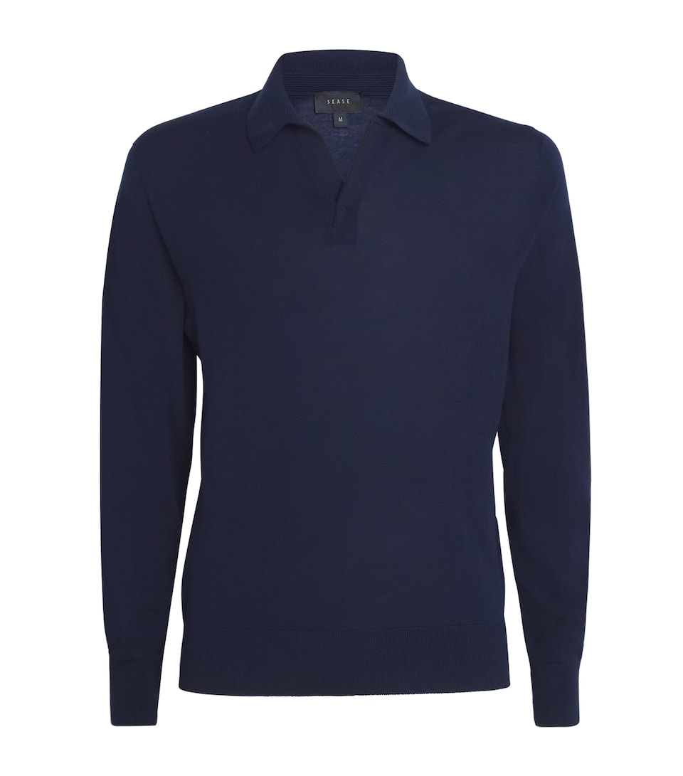 Virgin Wool Lasca Polo Shirt