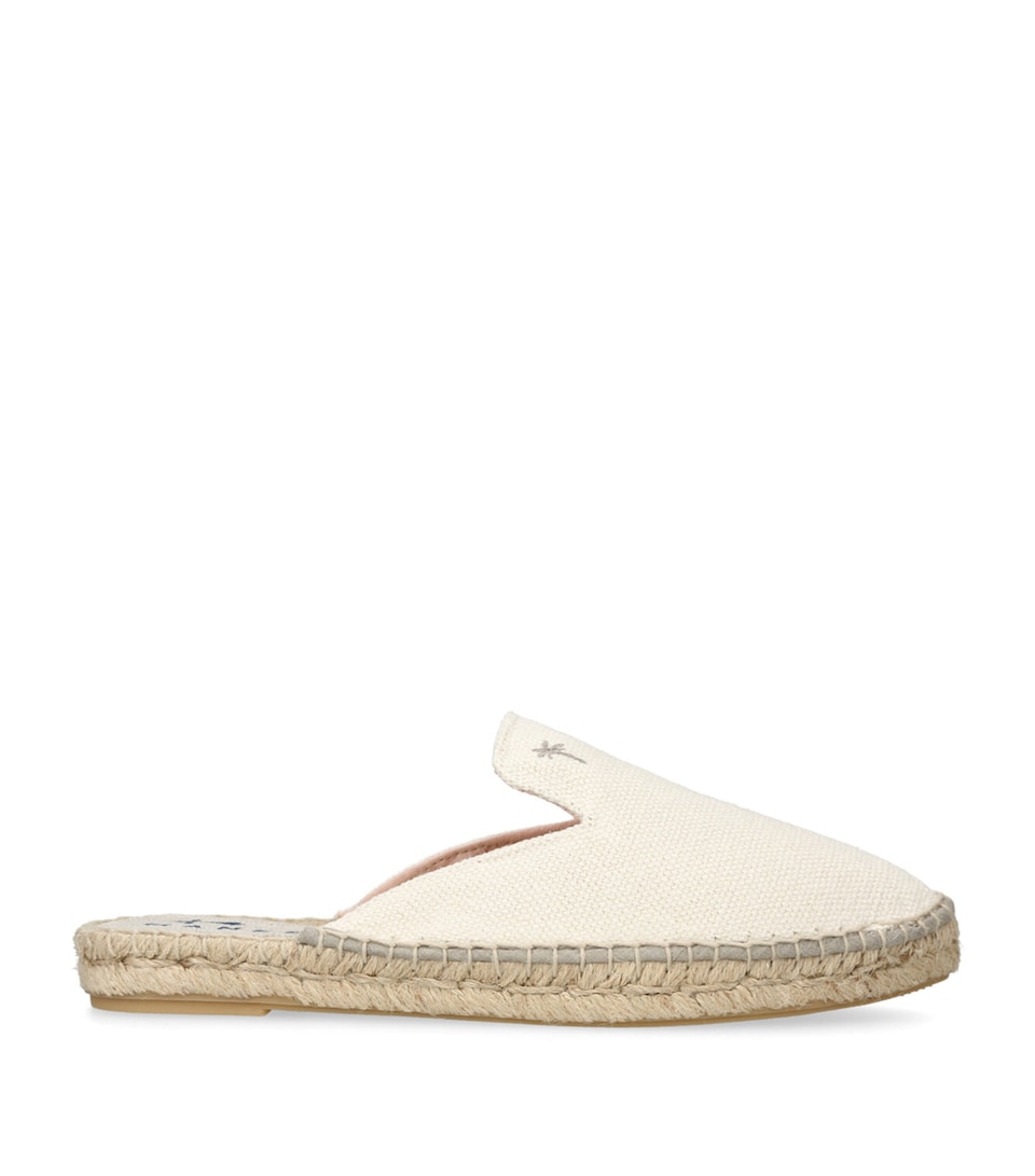 Manebi La Havana Espadrille Slippers White