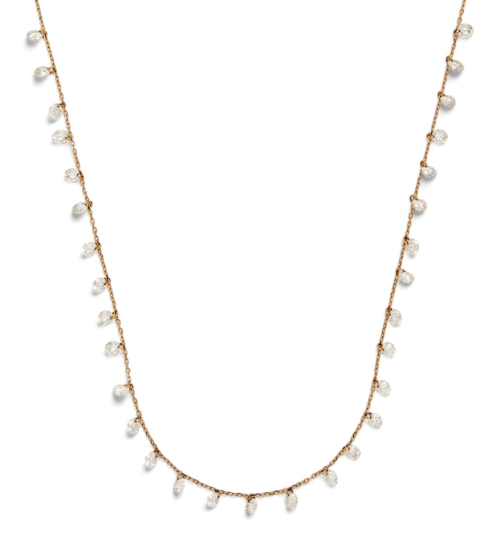 Persée Yellow Gold and Diamond Danaé Necklace Yellow Gold