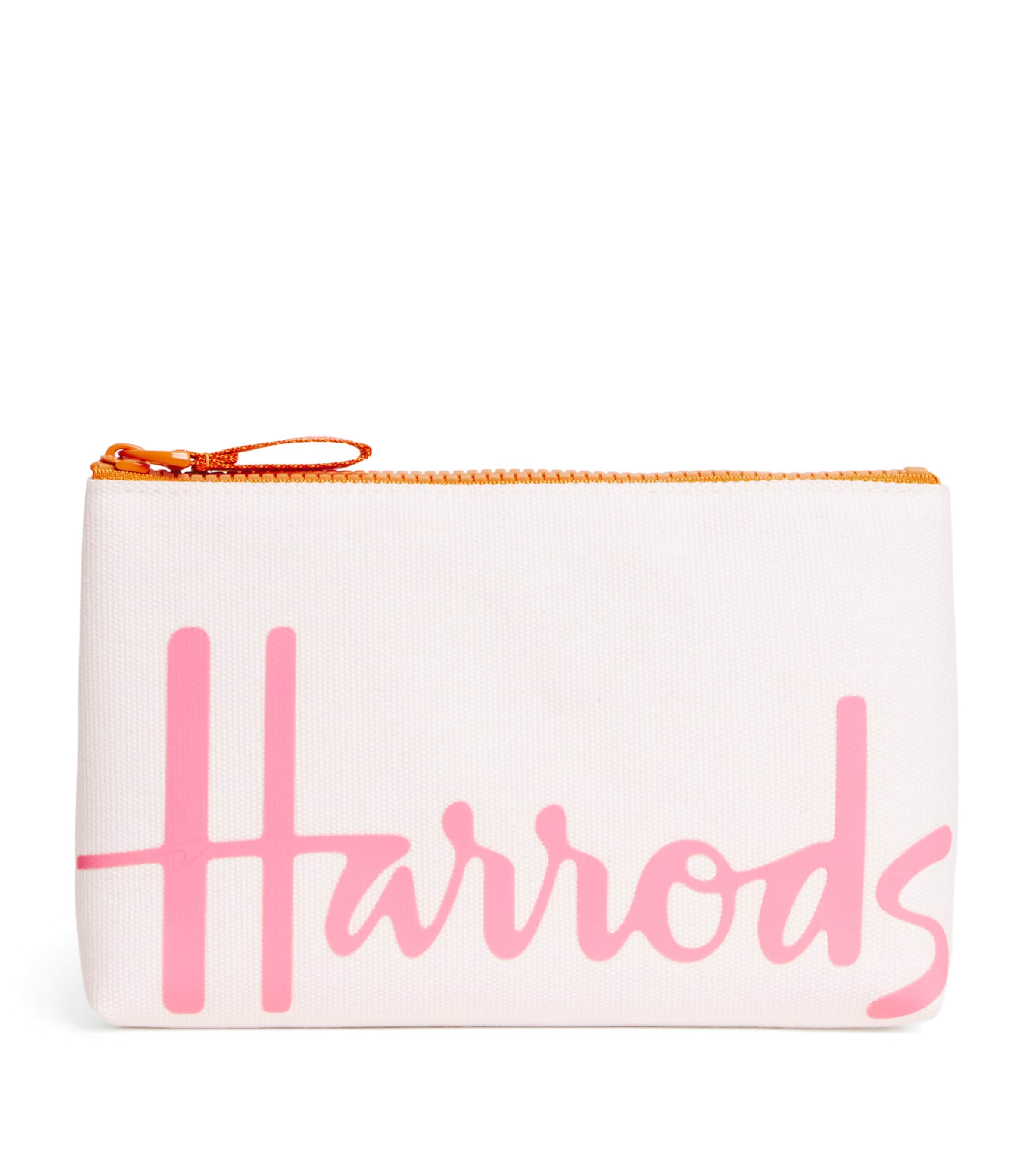 Small Cotton Logo Pouch
