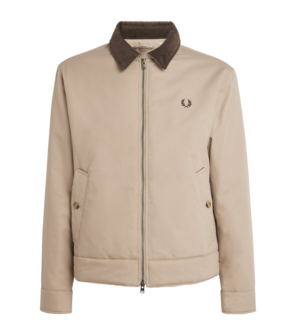 Cotton-Blend Caban Jacket