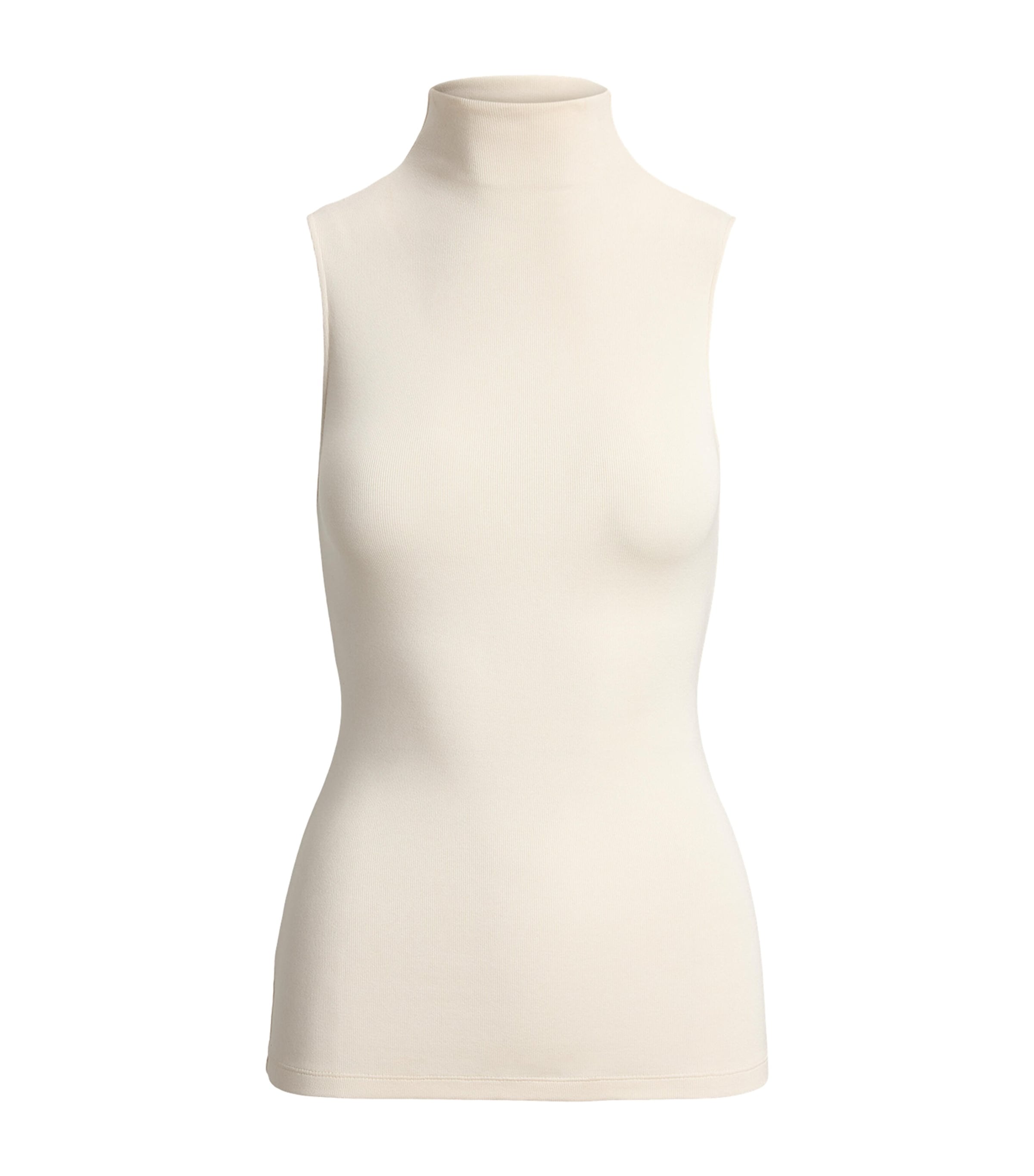 Ralph Lauren Collection Womens Stretch-Silk Naomie Tank Top Lux Cream