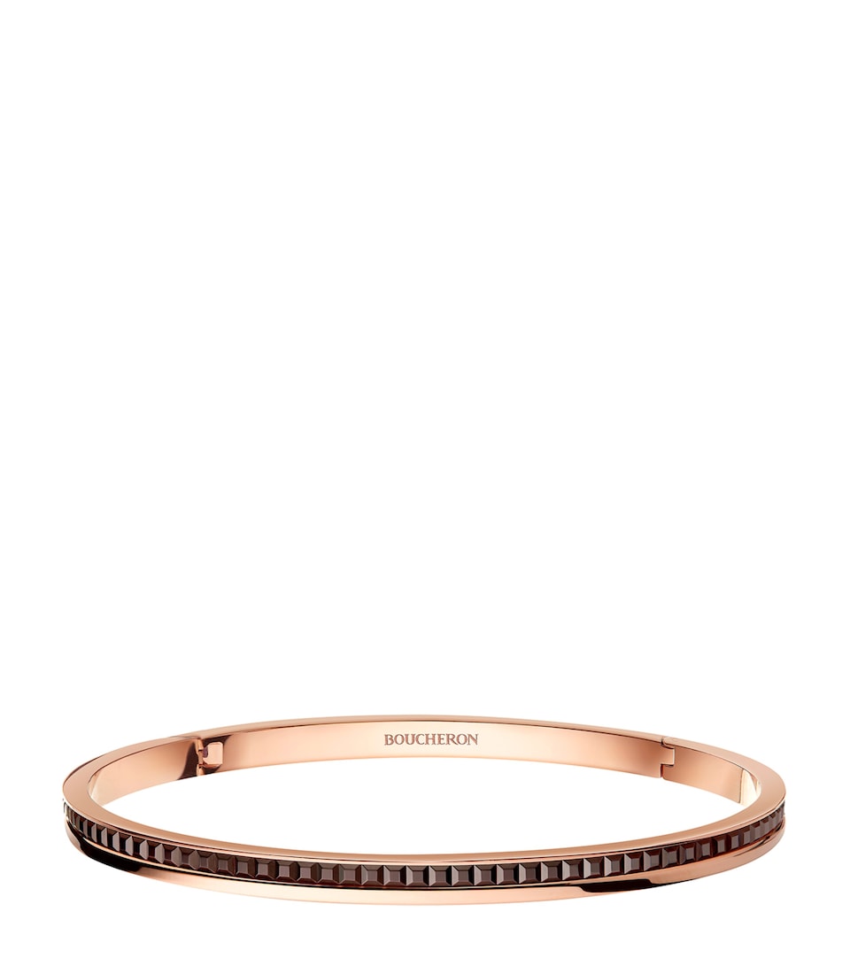 Boucheron Yellow Gold and Rose Gold Quatre Classique Bangle Yellow Gold