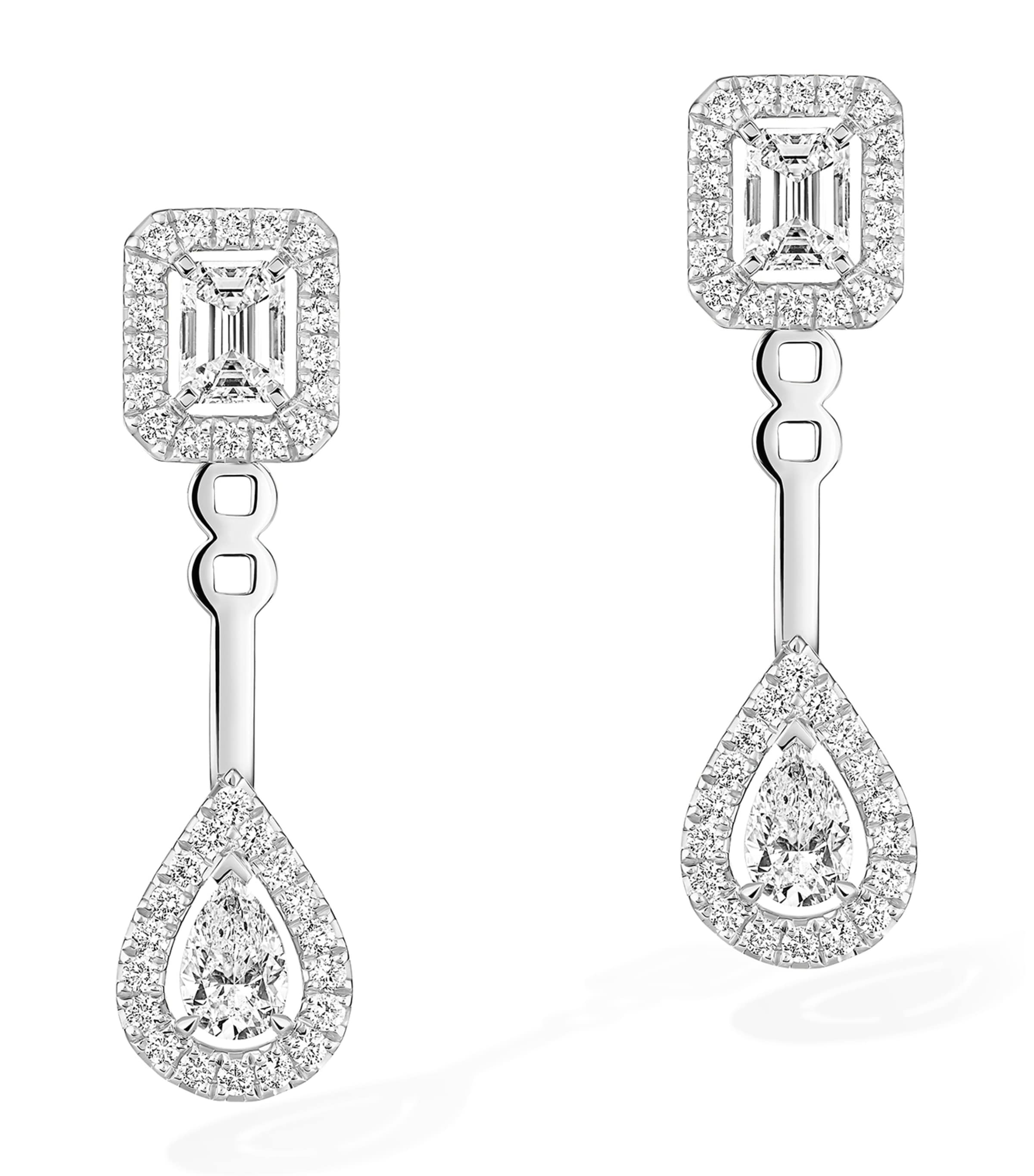 Messika My Twin White Gold and Diamond Earrings (0.86ct) White Gold