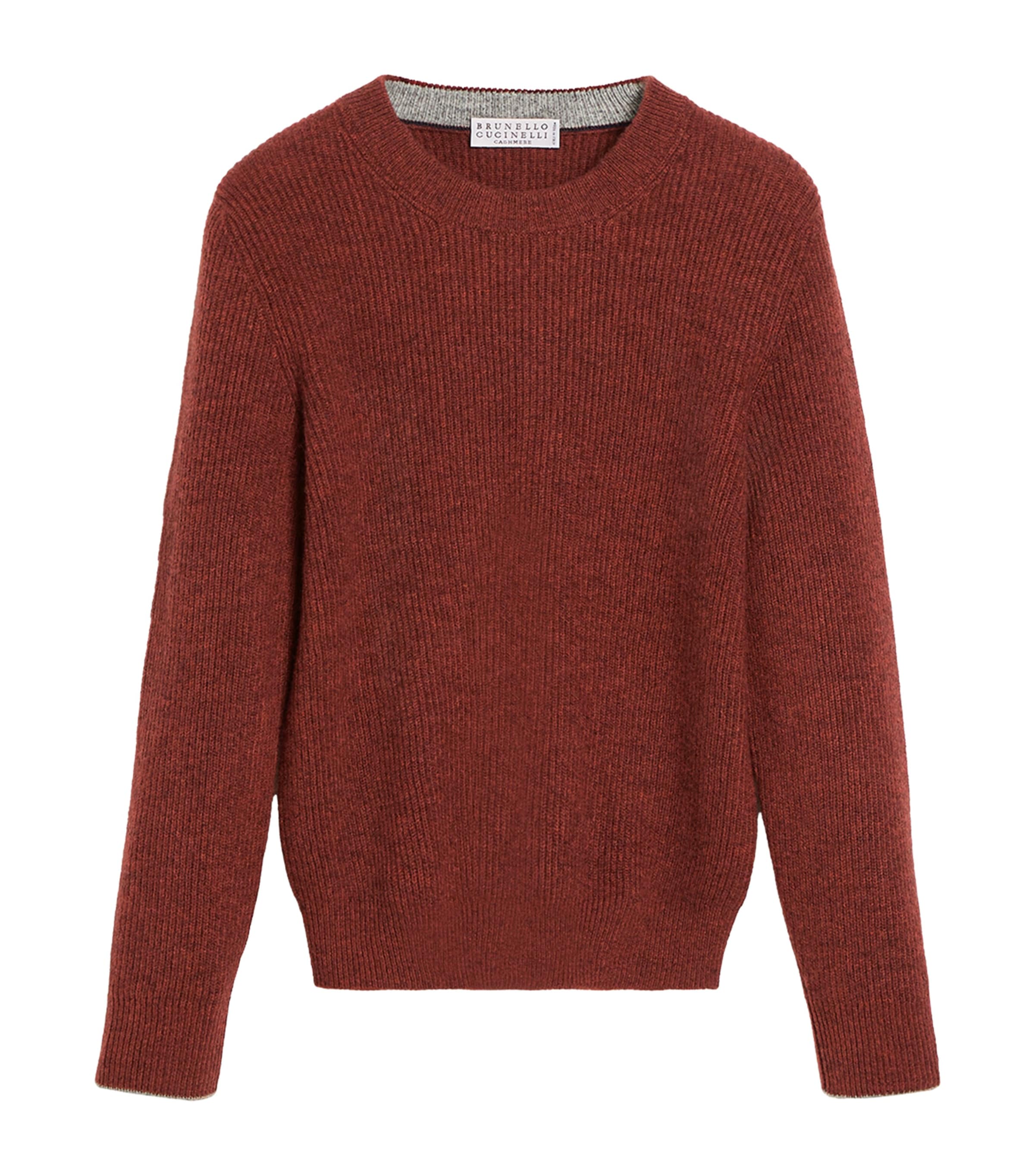 Brunello Cucinelli Kids Cashmere Ribbed Sweater (4-6 Years)