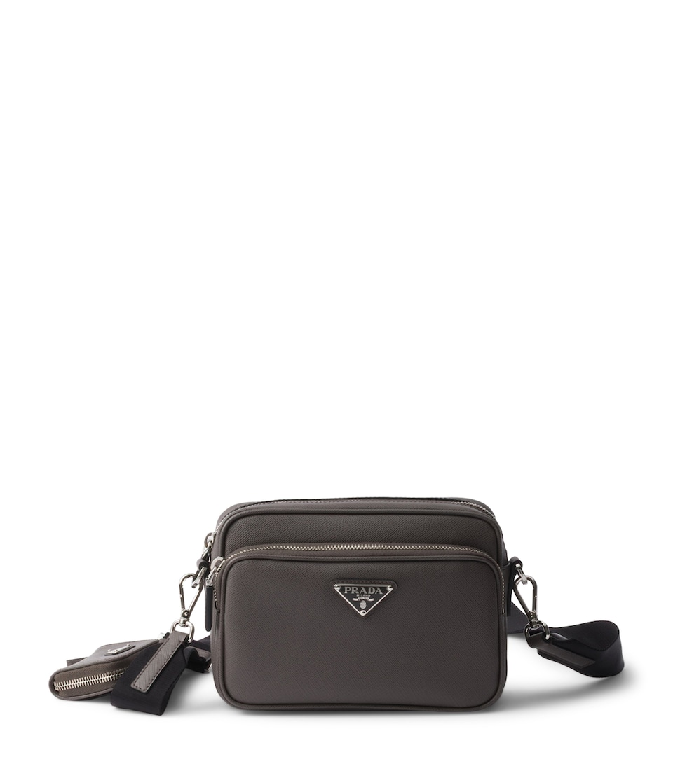 Saffiano Leather Shoulder Bag