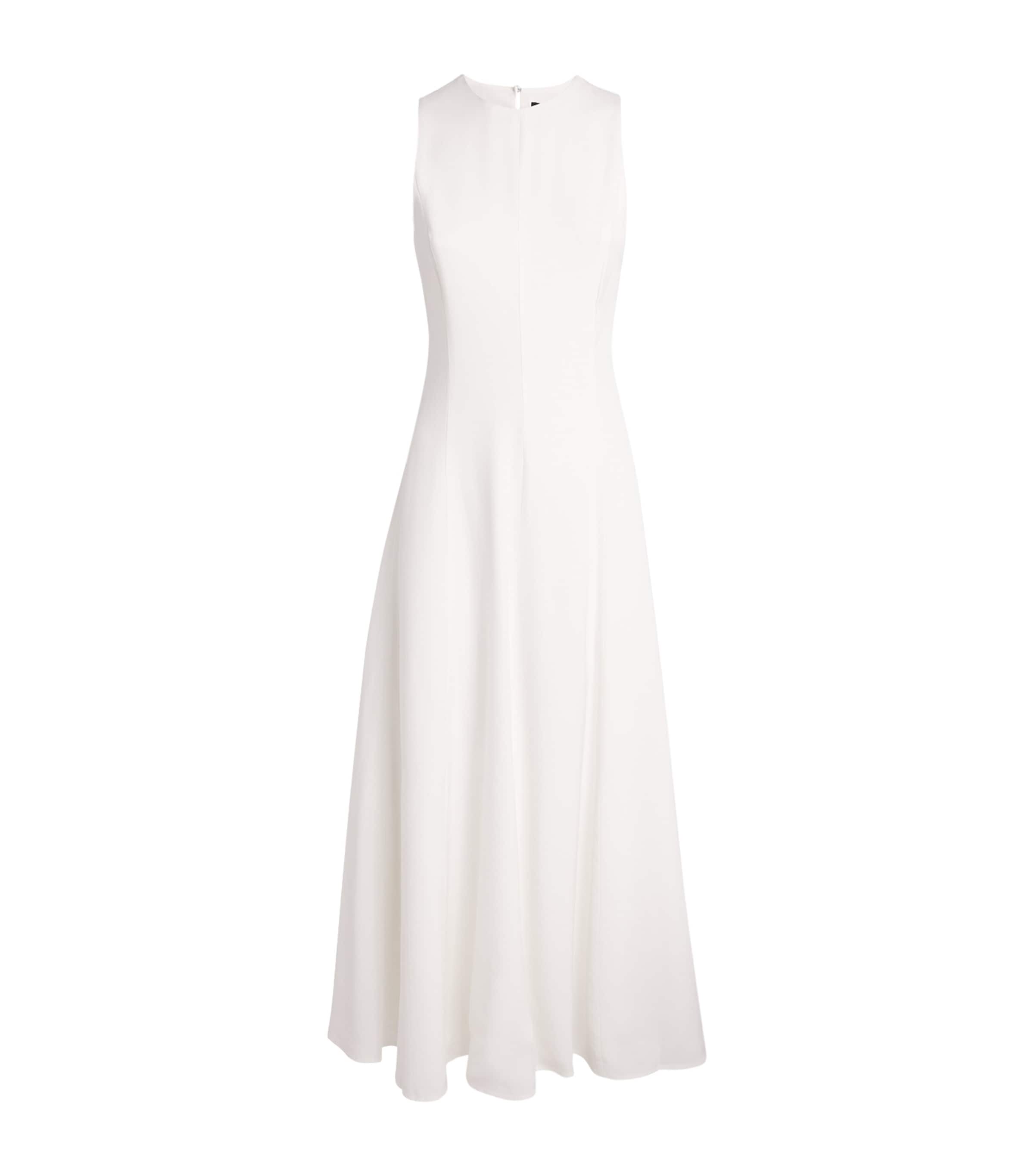 Maje Womens Backless Midi Dress White