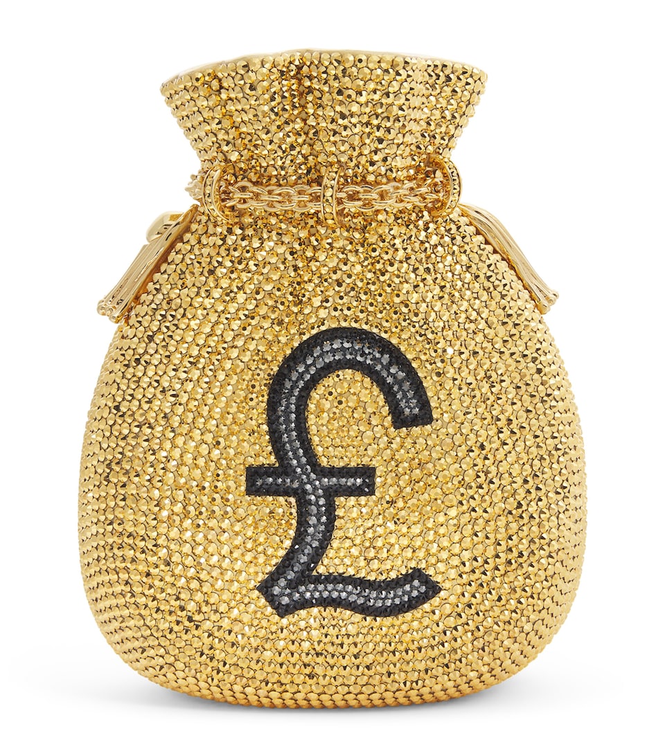 British Money Bags Clutch Bag