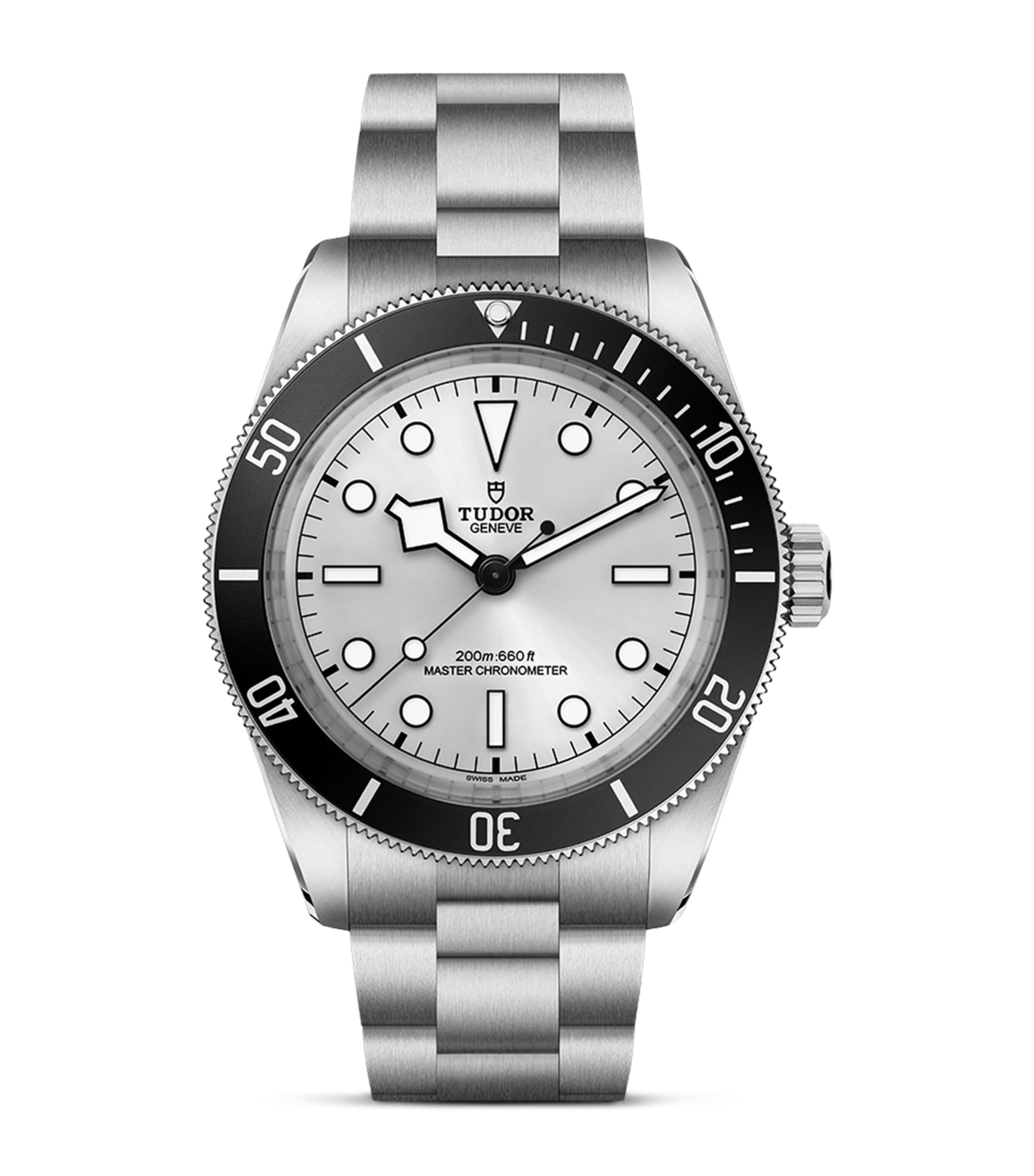 TUDOR Black Bay 68 Stainless Steel Watch 43mm Silver