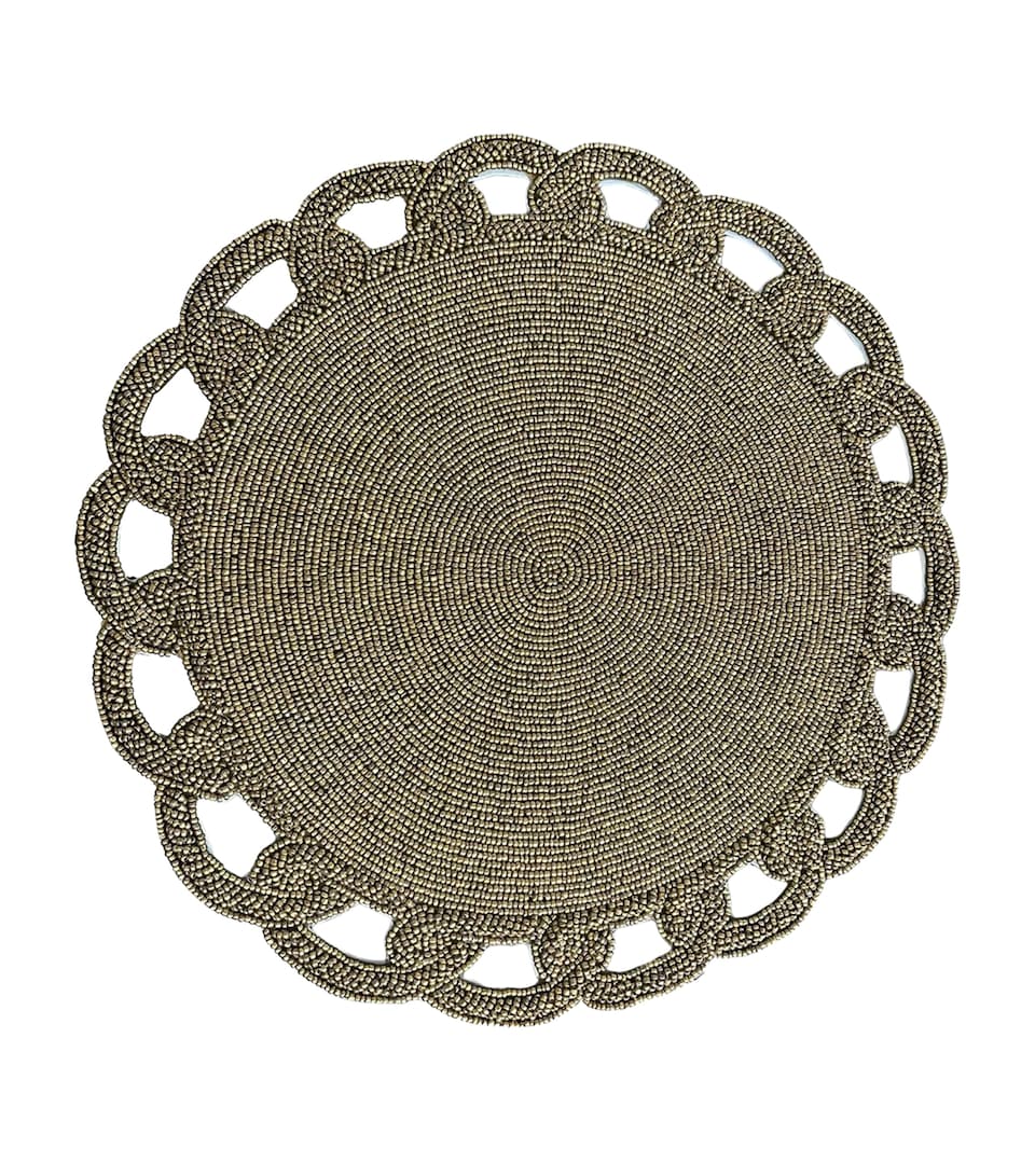 Beaded Placemat (40cm)