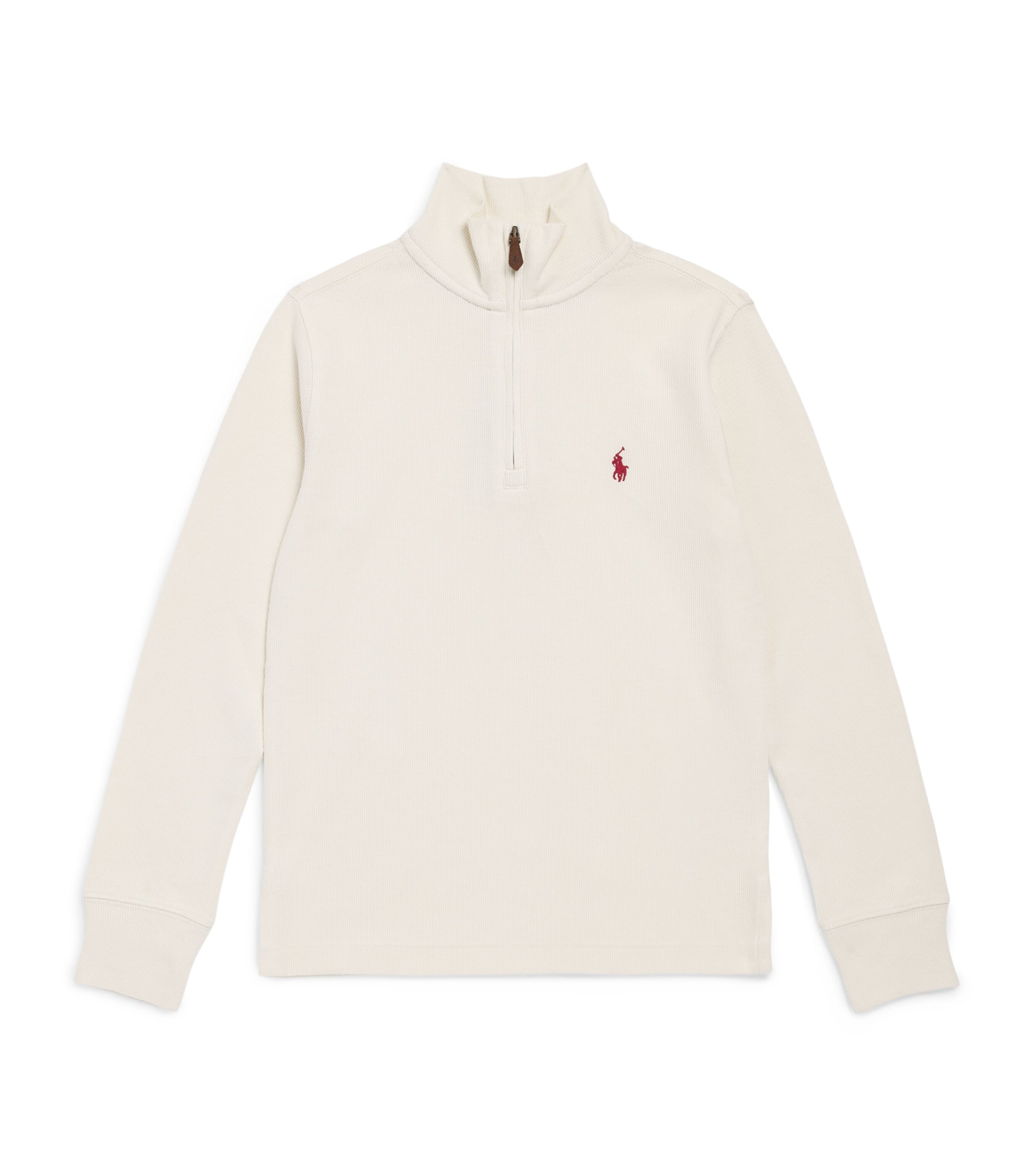 Ralph Lauren Kids Polo Pony Quarter-Zip Sweatshirt (2-7 Years) Clubhouse