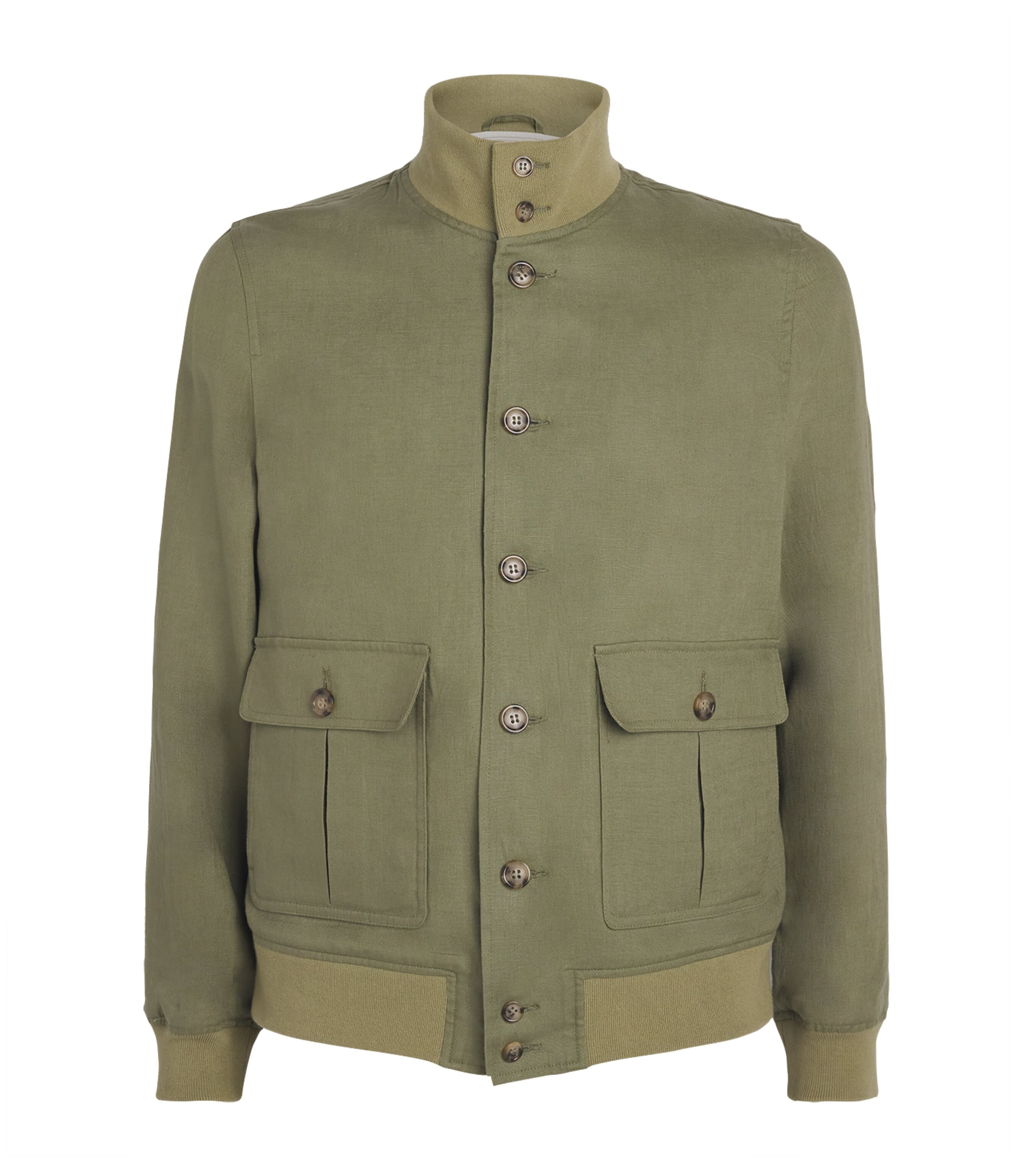 Valstar Mens Linen Valstarino Bomber Jacket