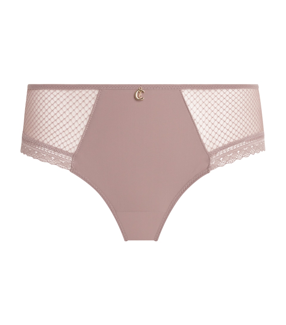 Lace-Trim Romance Shorty Briefs