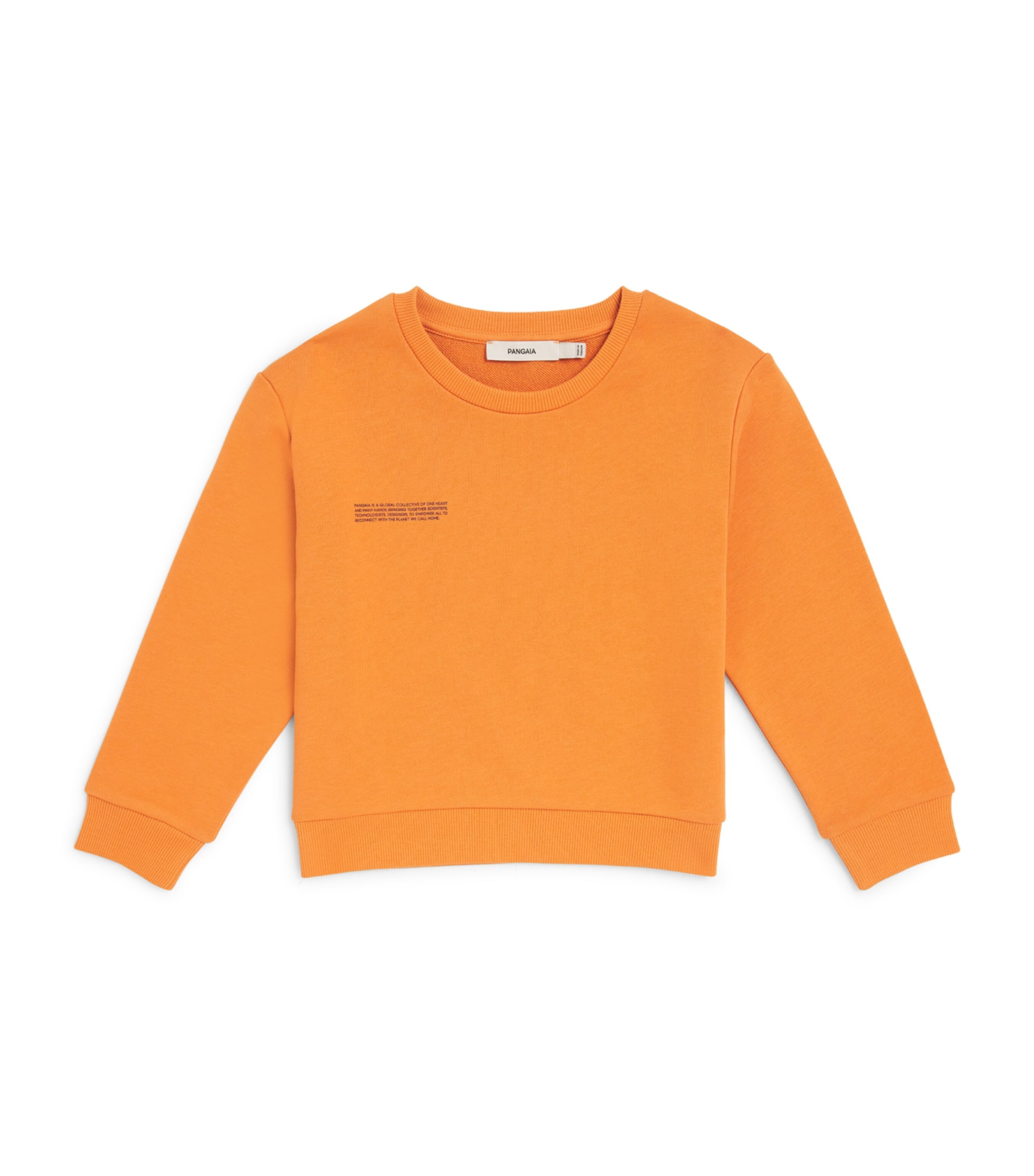 Pangaia Kids Regenerative Cotton Sweatshirt (3-12 Years) Burnt Horizon