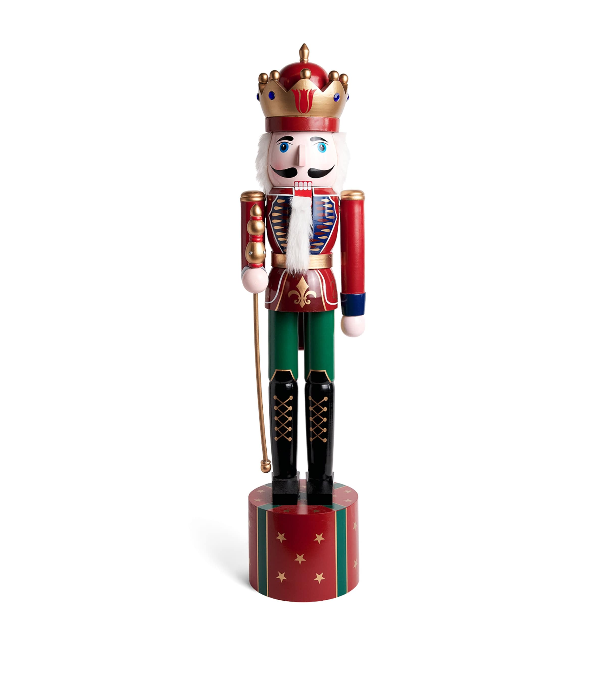 Harrods Wood Nutcracker Ornament