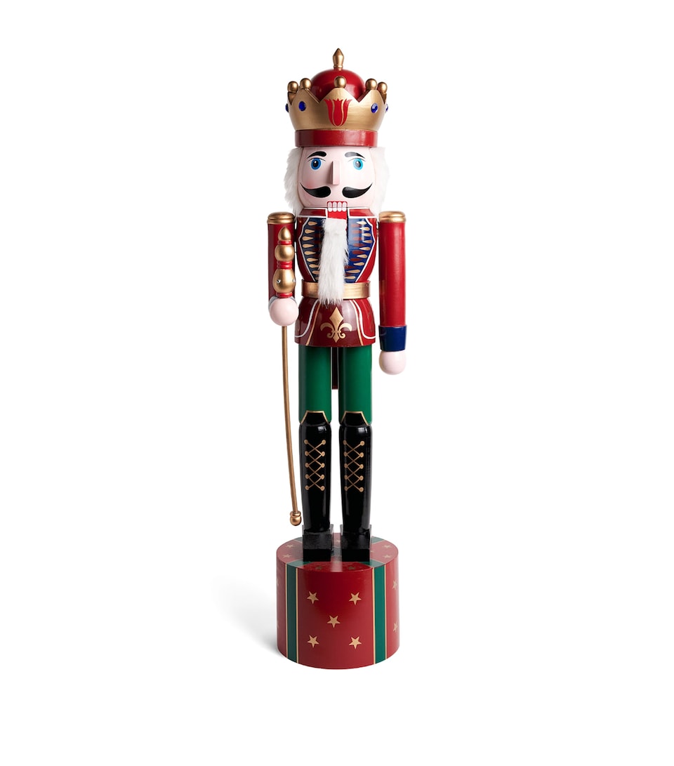 Harrods Wood Nutcracker Ornament