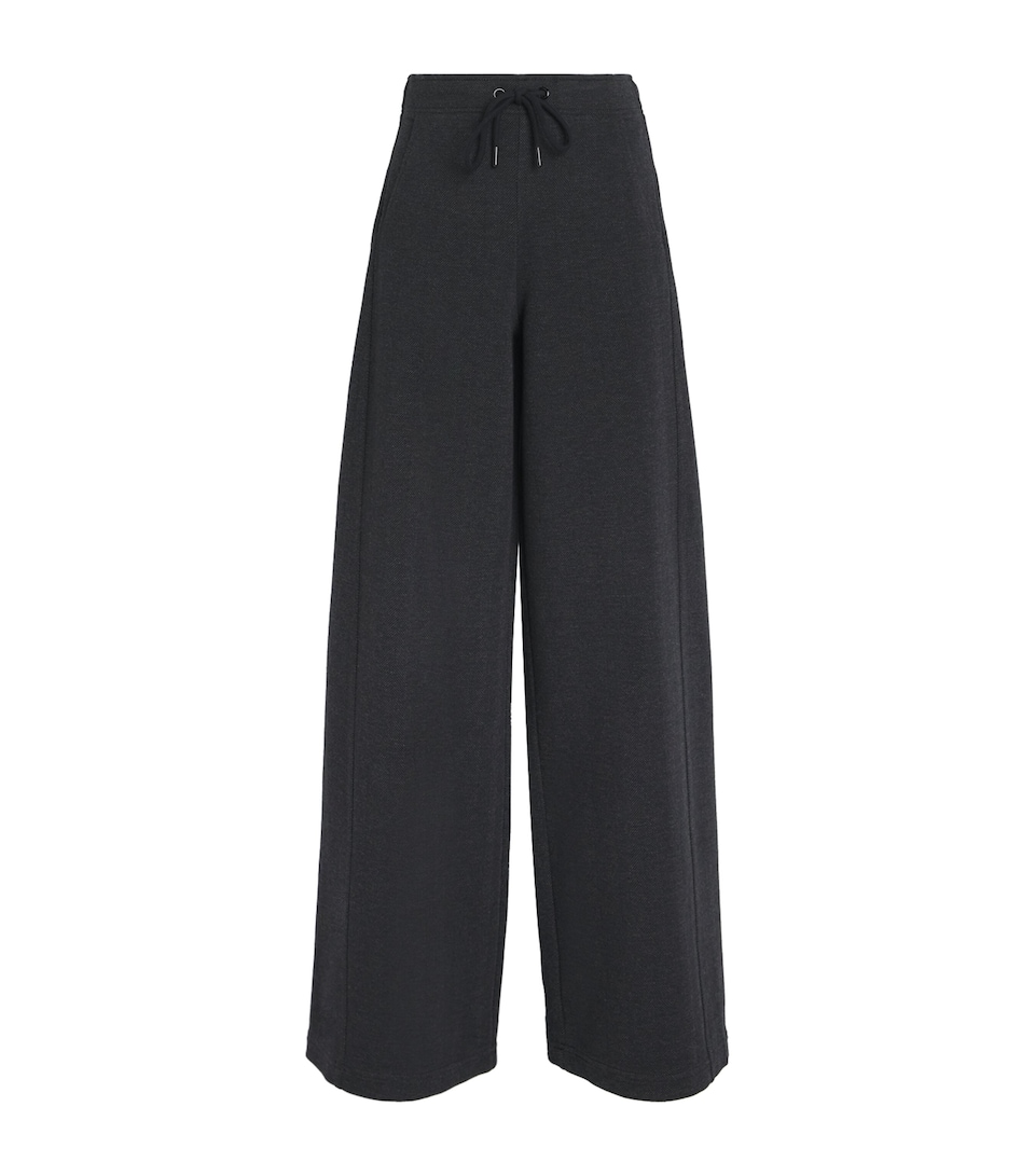 Herringbone Barrel-Leg Trousers
