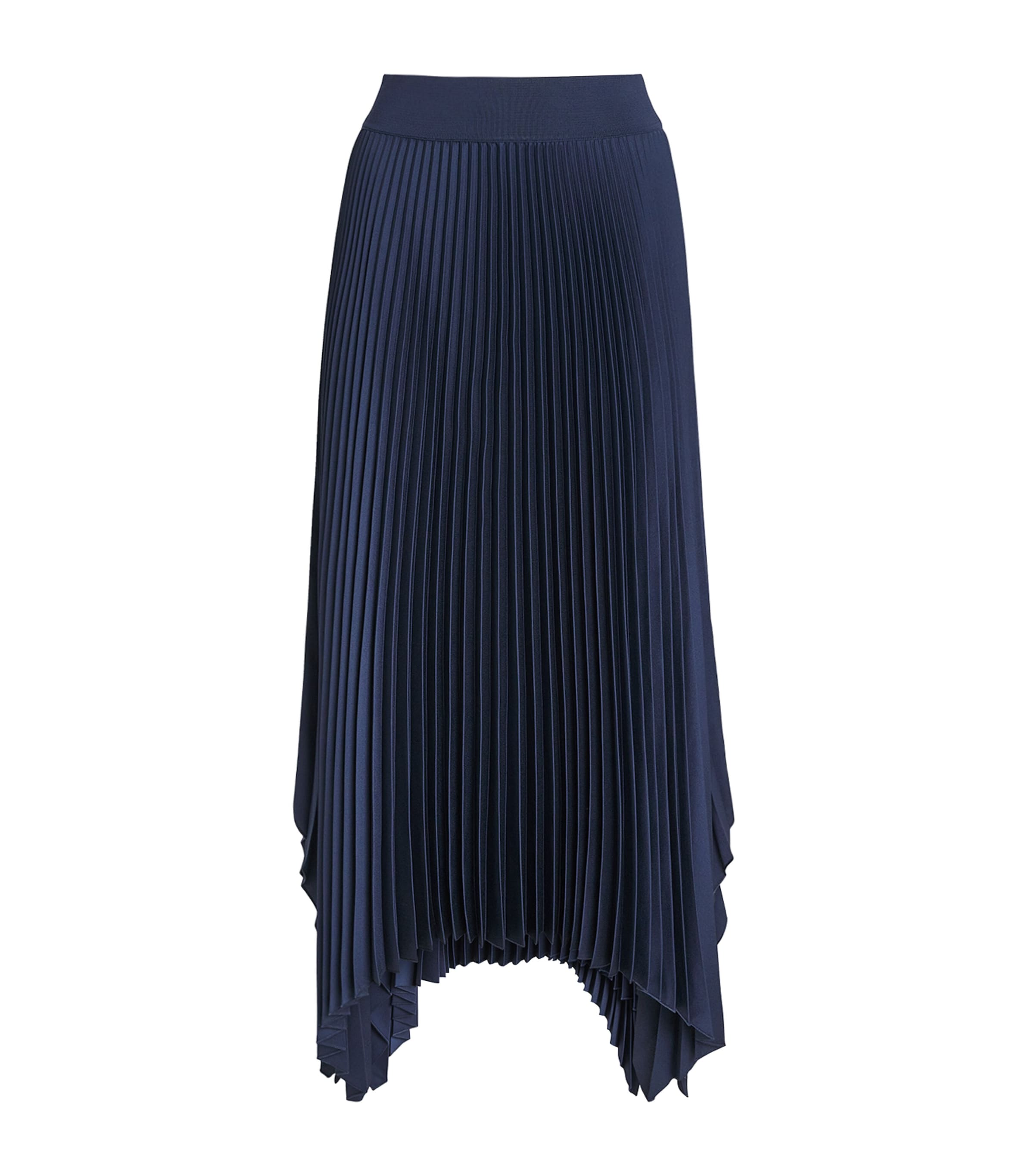 Plissé Ade Midi Skirt