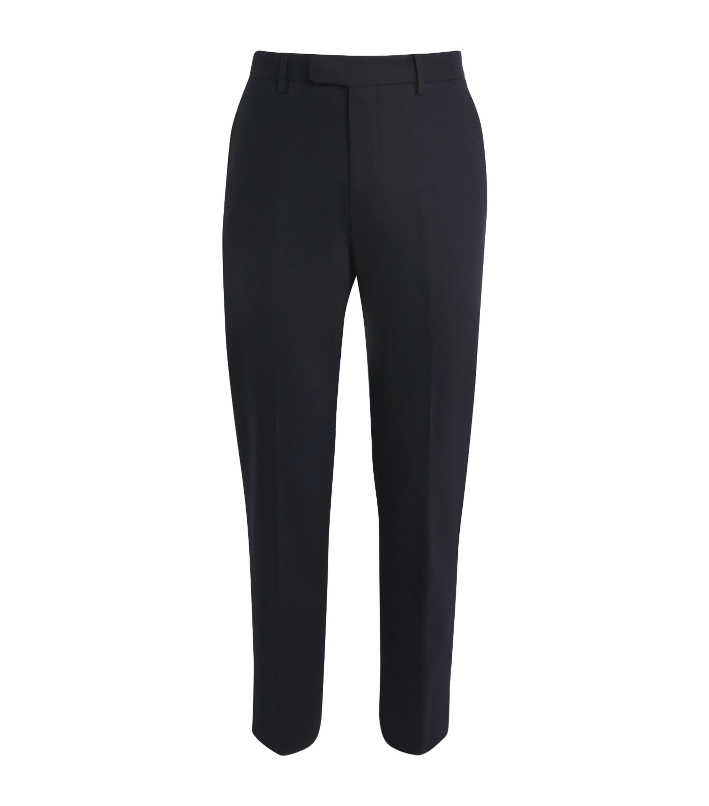 Wool-Cashmere Suit Trousers