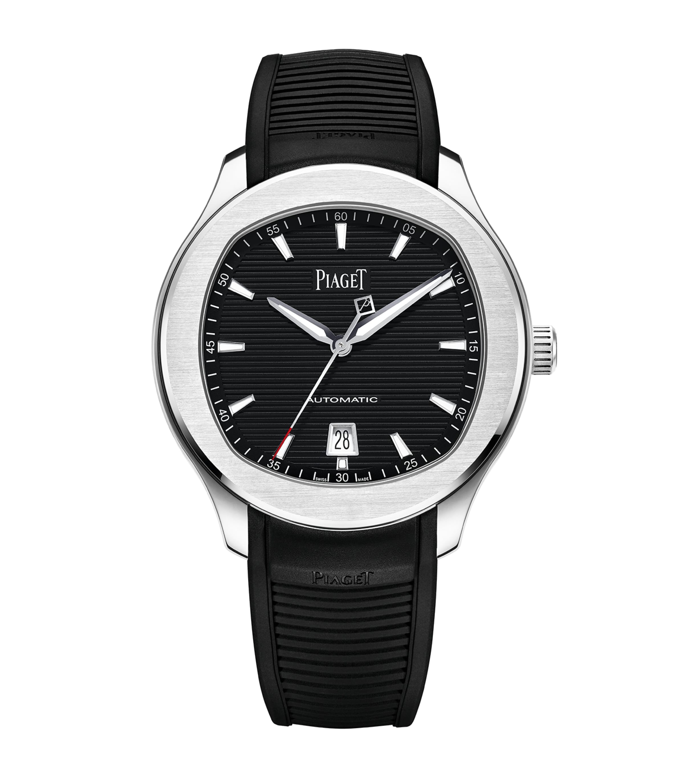 Stainless Steel Polo Date Watch 42mm