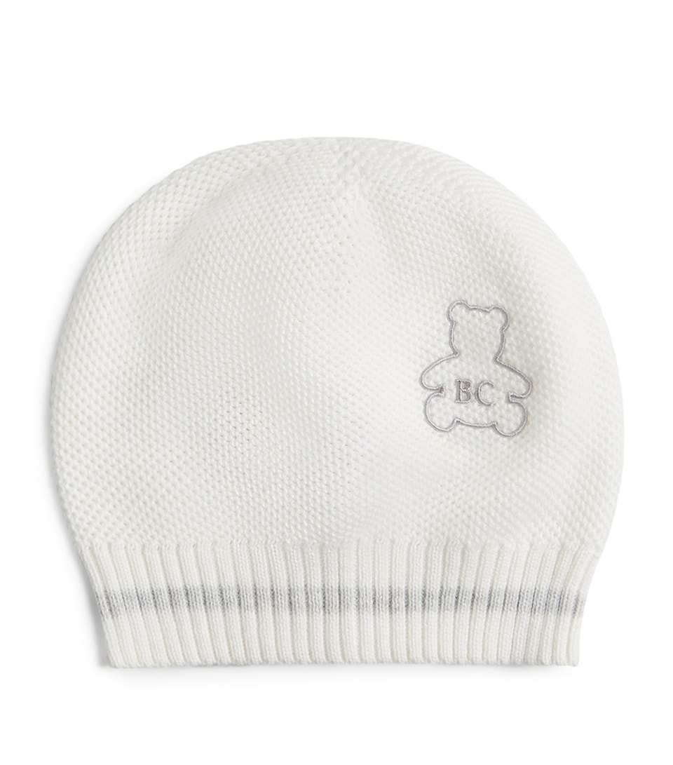 Cotton Embroidered Bernie Beanie