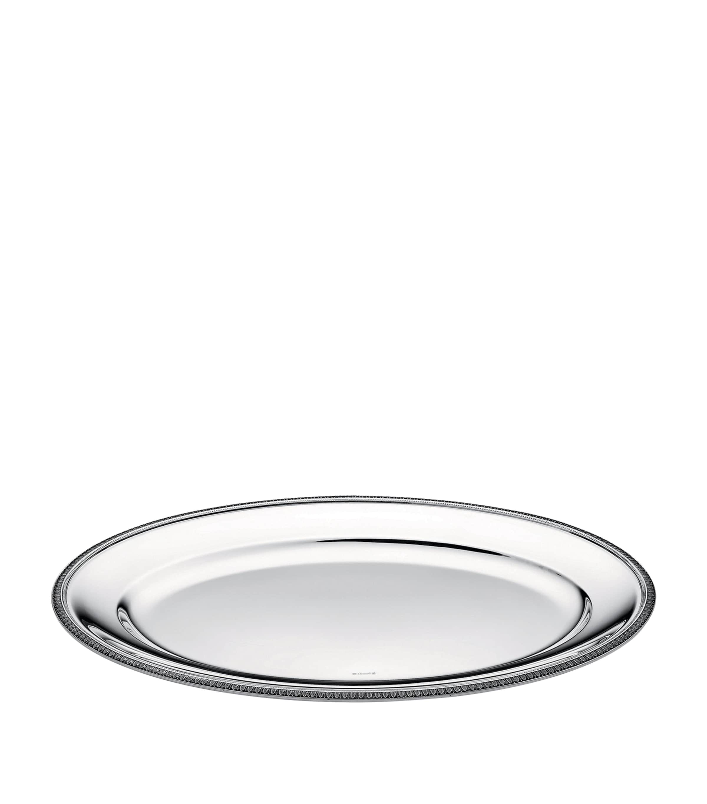 Silver-Plated Malmaison Oval Platter (45cm)