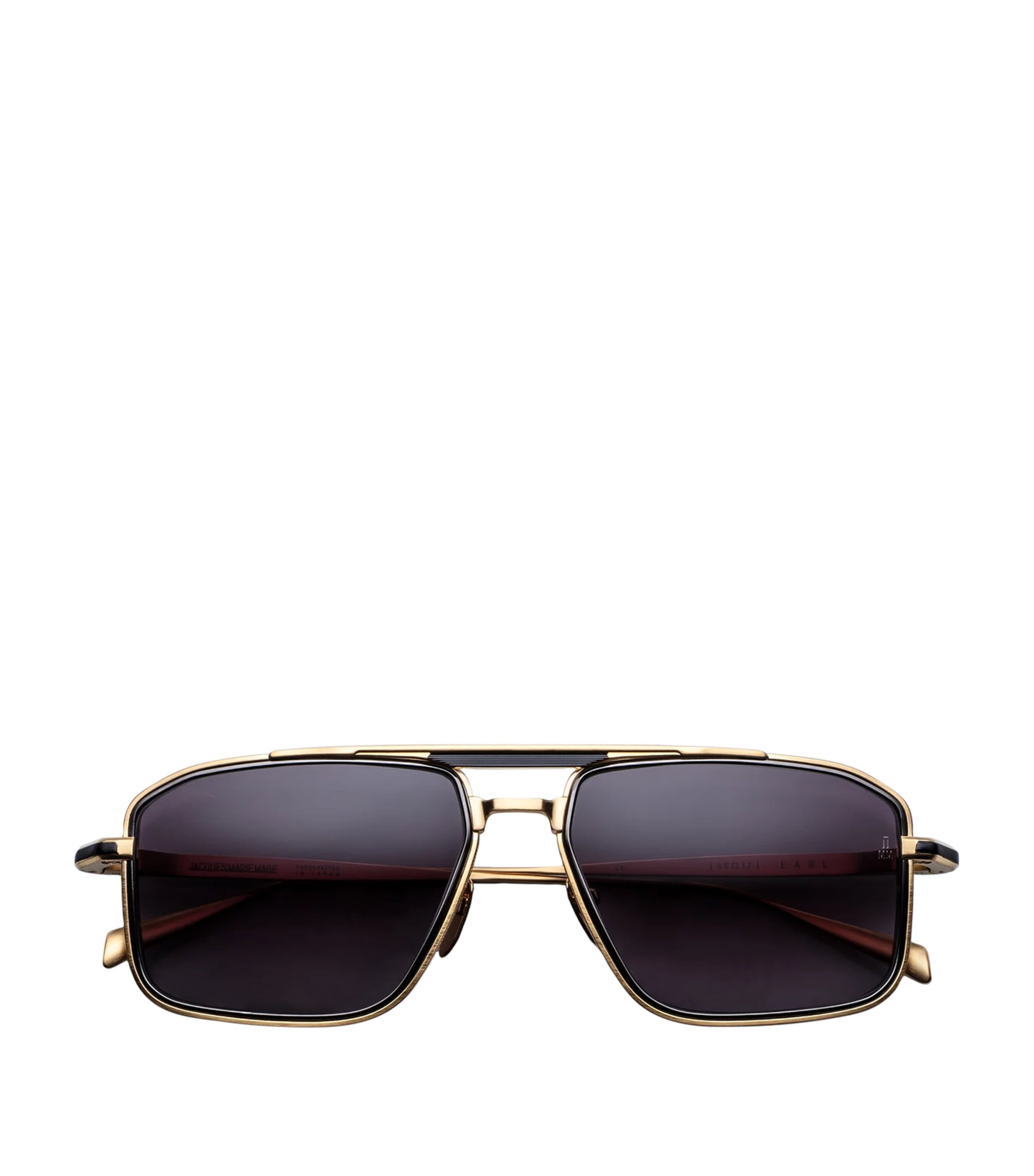 Jacques Marie Mage Titanium Earl Aviator Sunglasses Cia