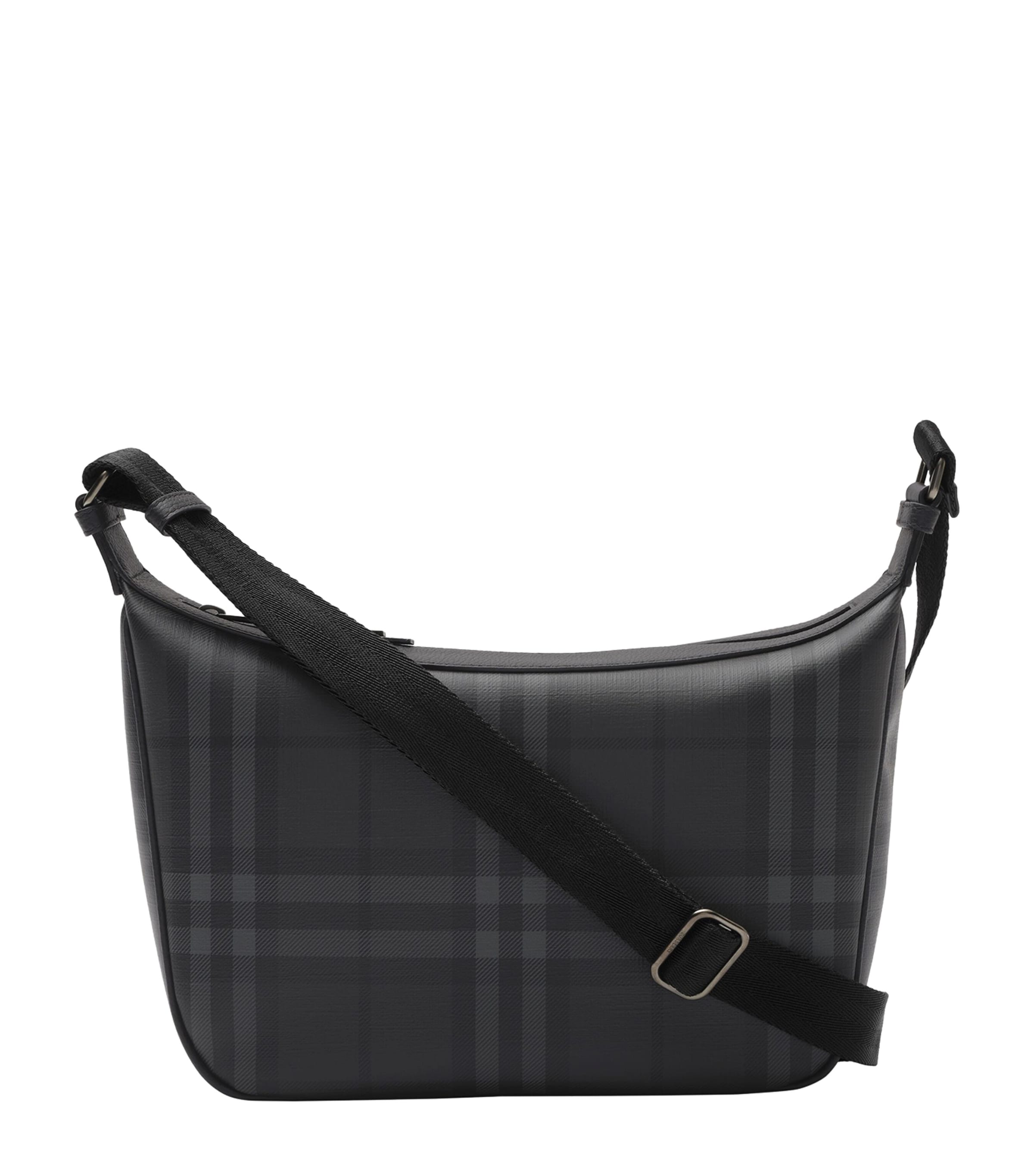 Burberry City Check Sling Cross-Body Bag Iron