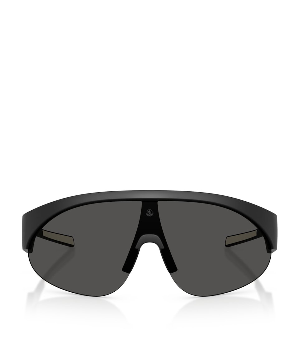 Moncler Myrr Oval Sunglasses Black