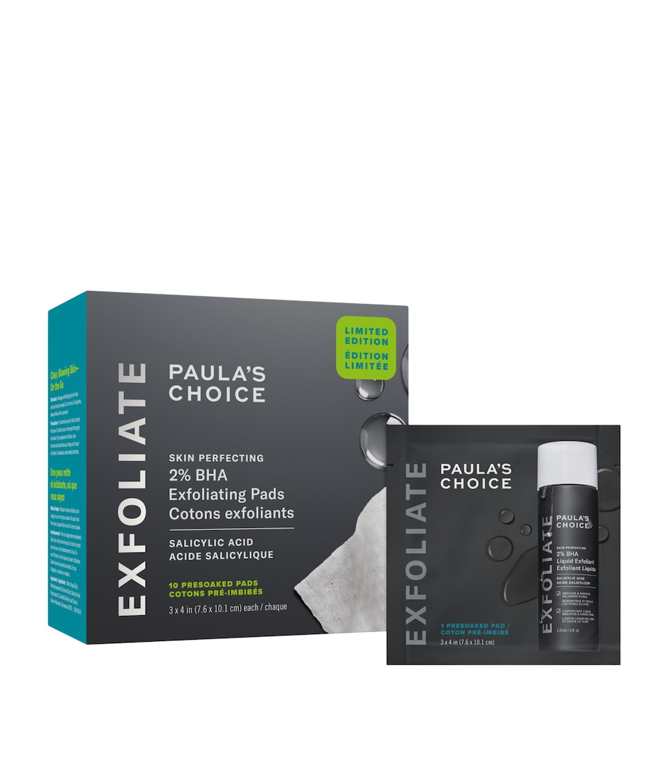 Skin Exfoliating Toner Pads (Pack of 10)