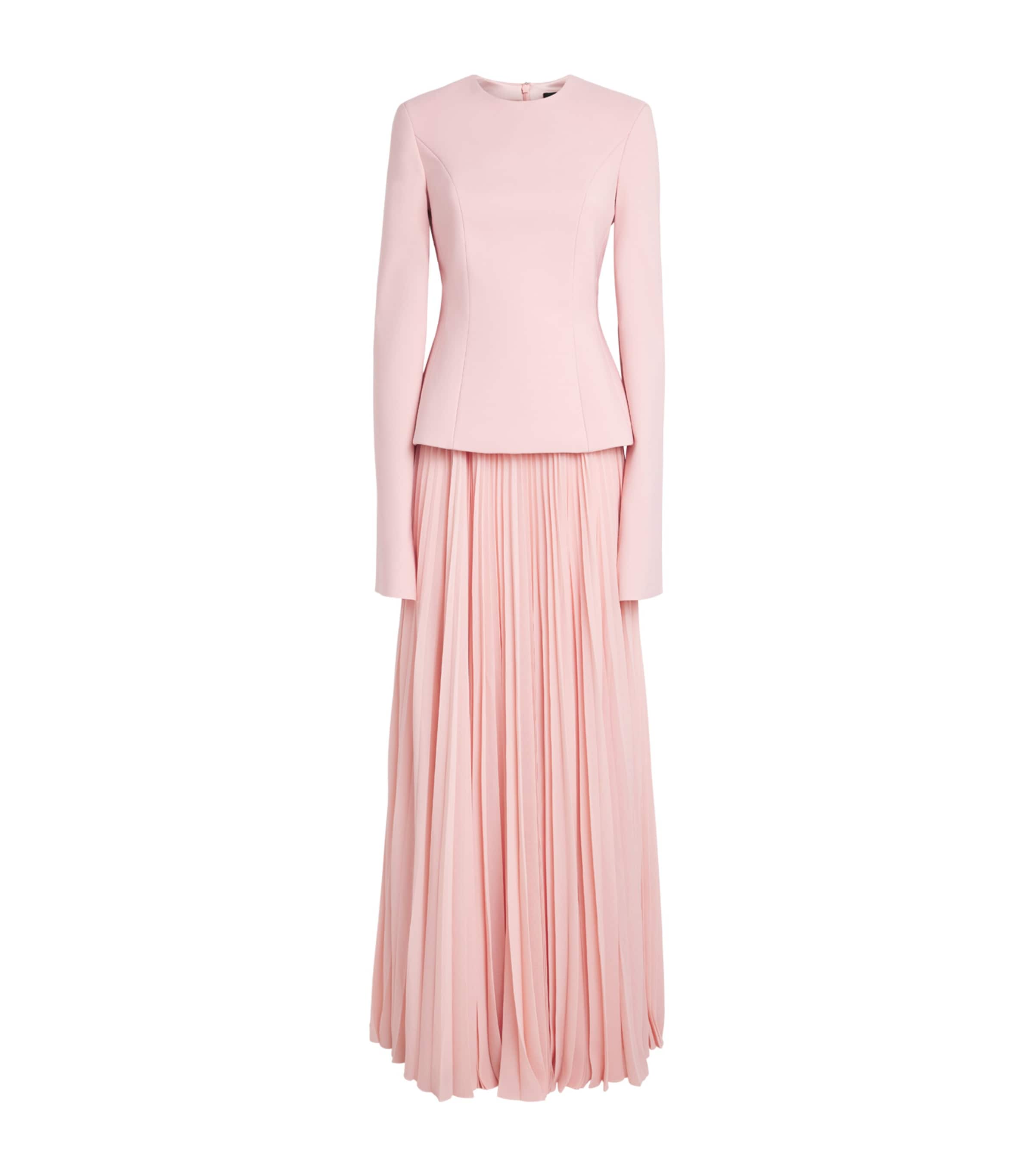 Solace London Womens Castillo Maxi Suit Dress Pale Pink