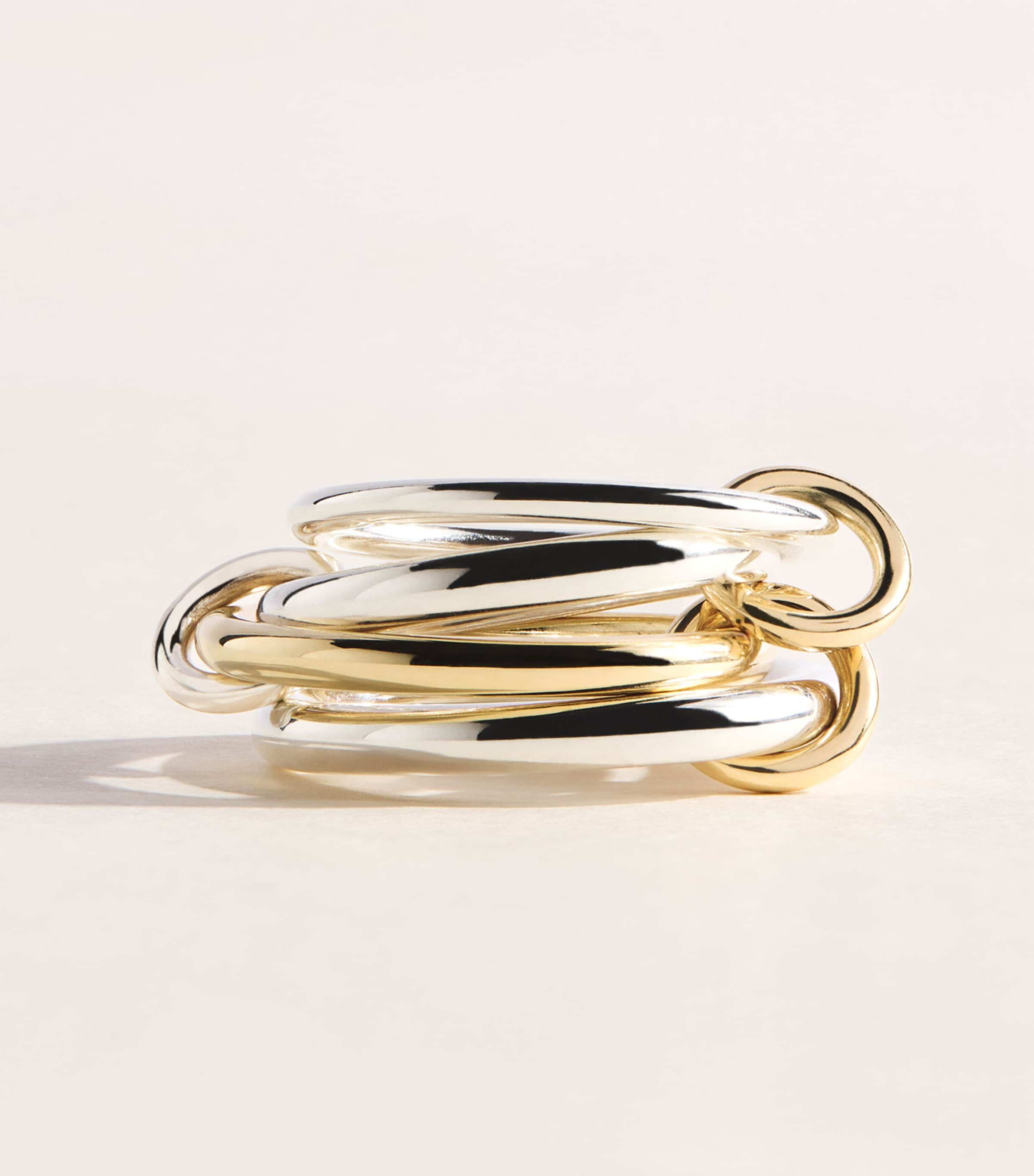 Spinelli Kilcollin Yellow Gold and Sterling Silver Cancer Ring Sterling Silver