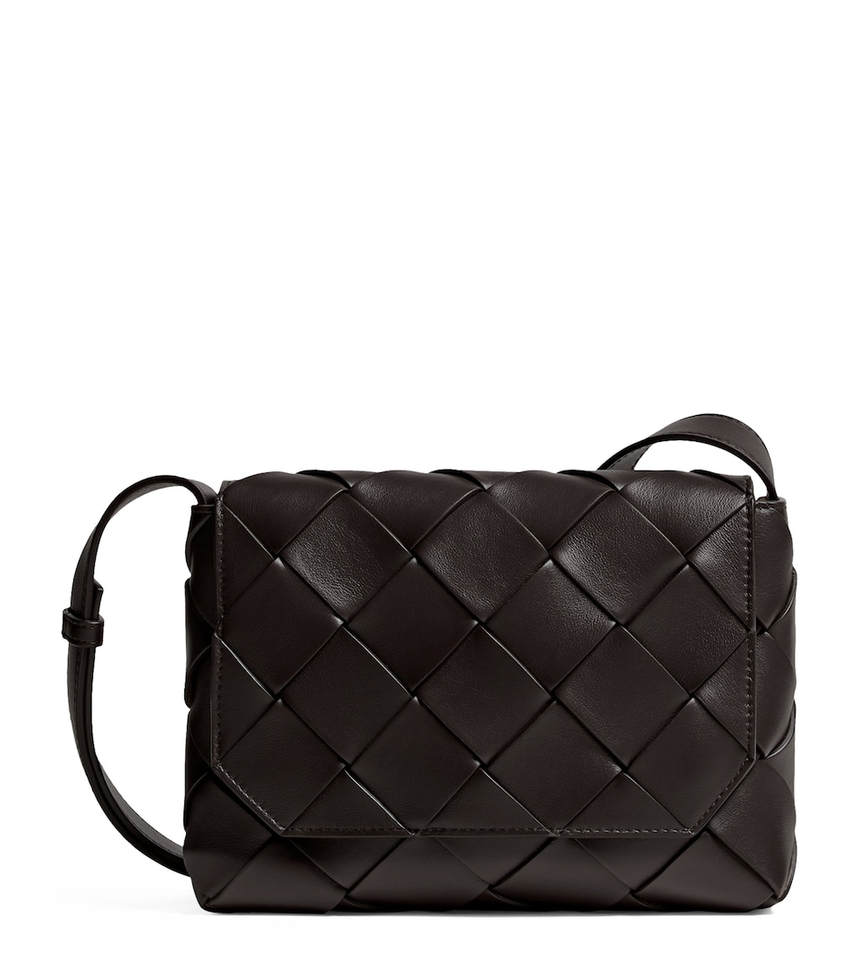 Bottega Veneta Leather Diago Cross-Body Bag